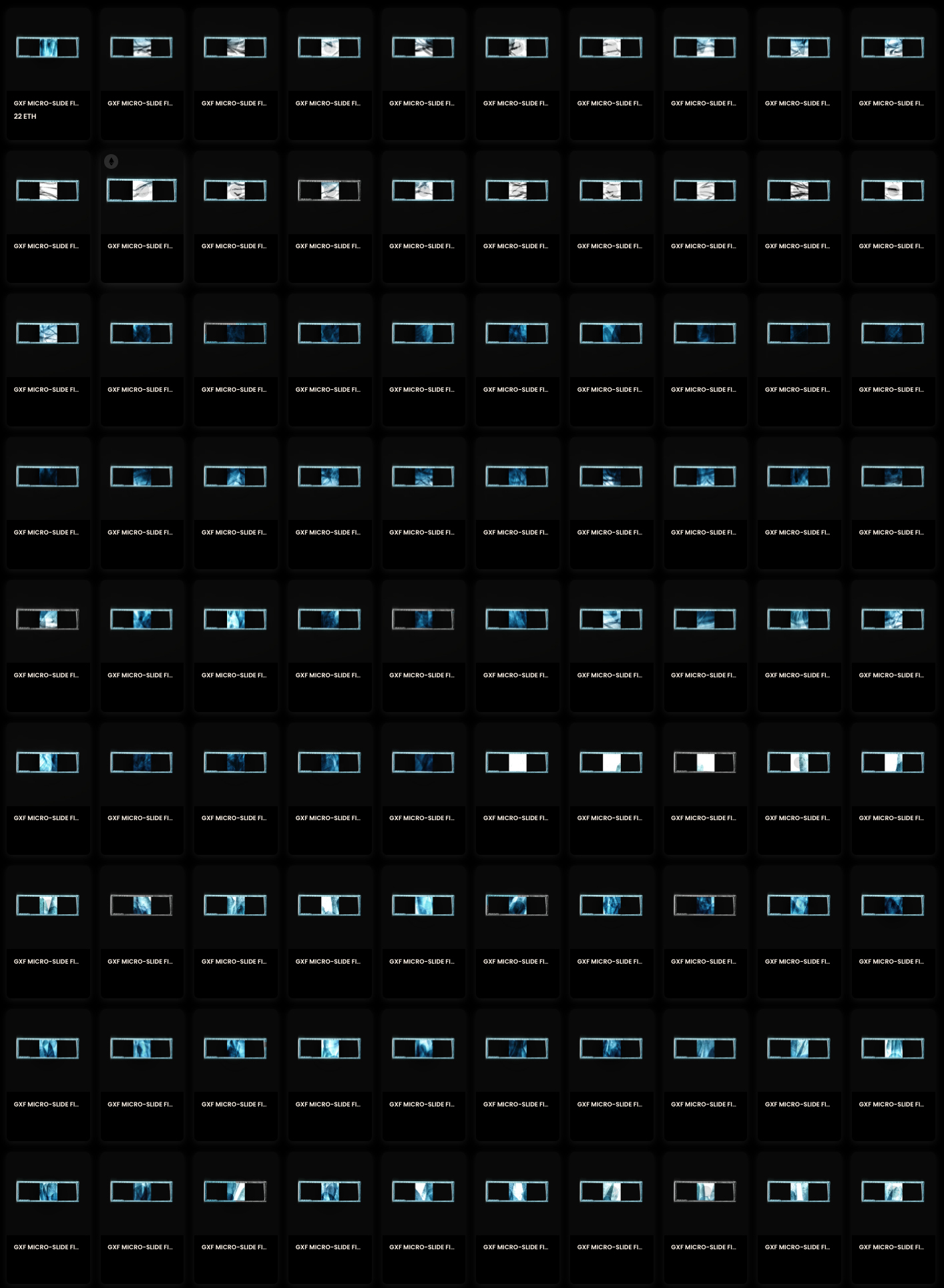 GXF Micro-Slide Fingerprints (Negative OE)