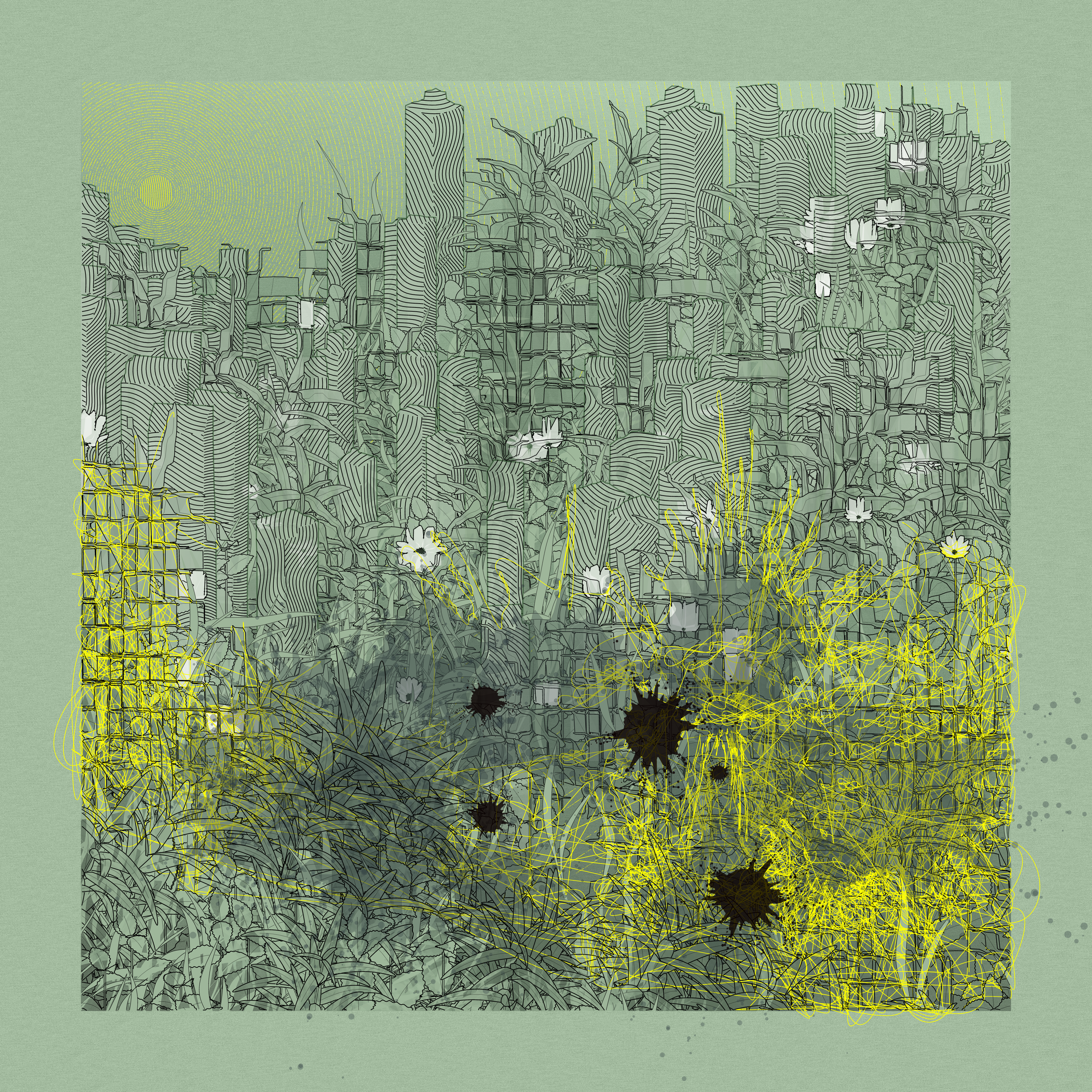 Landscape with Carbon Capture #4025