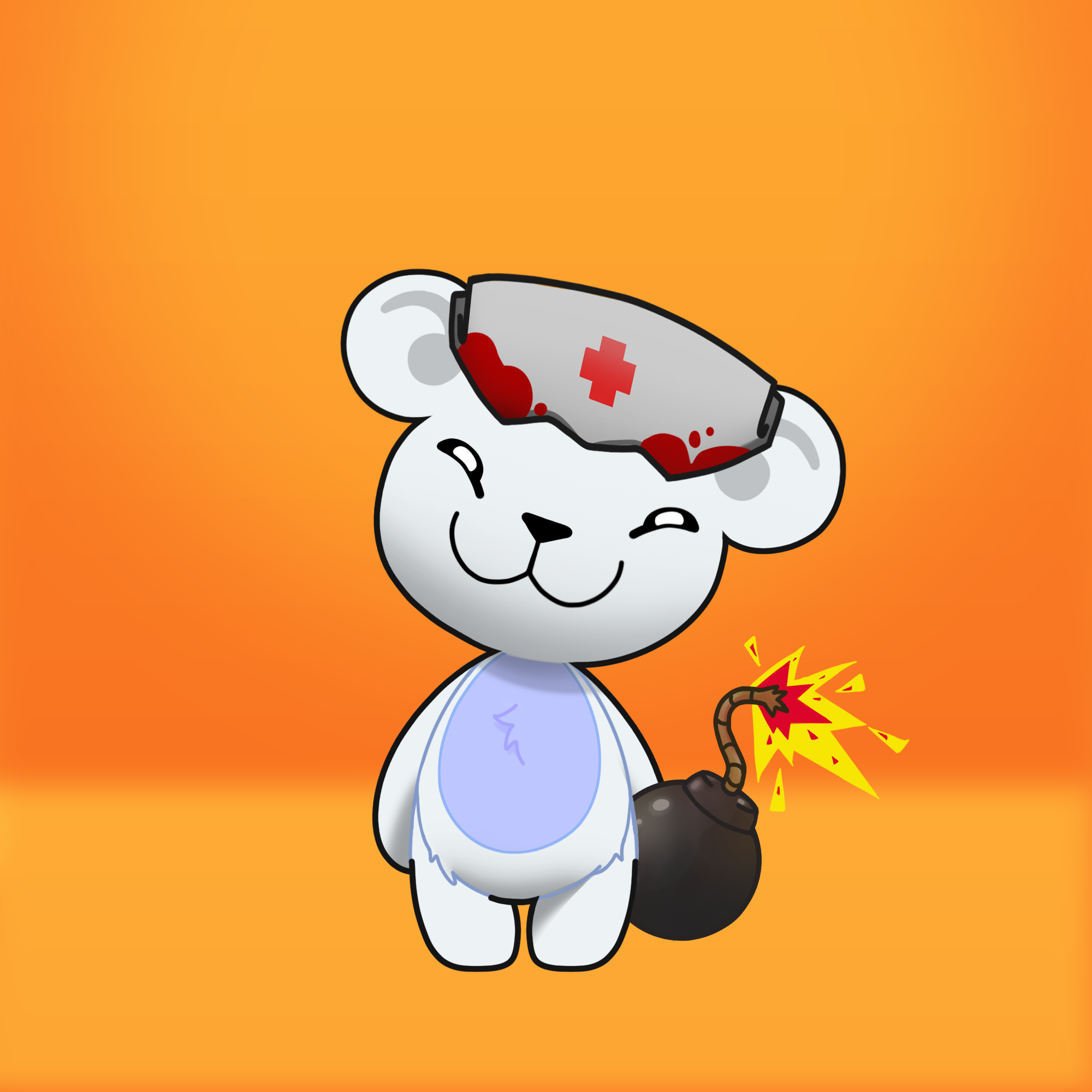 Evil Teddy Bear #1430