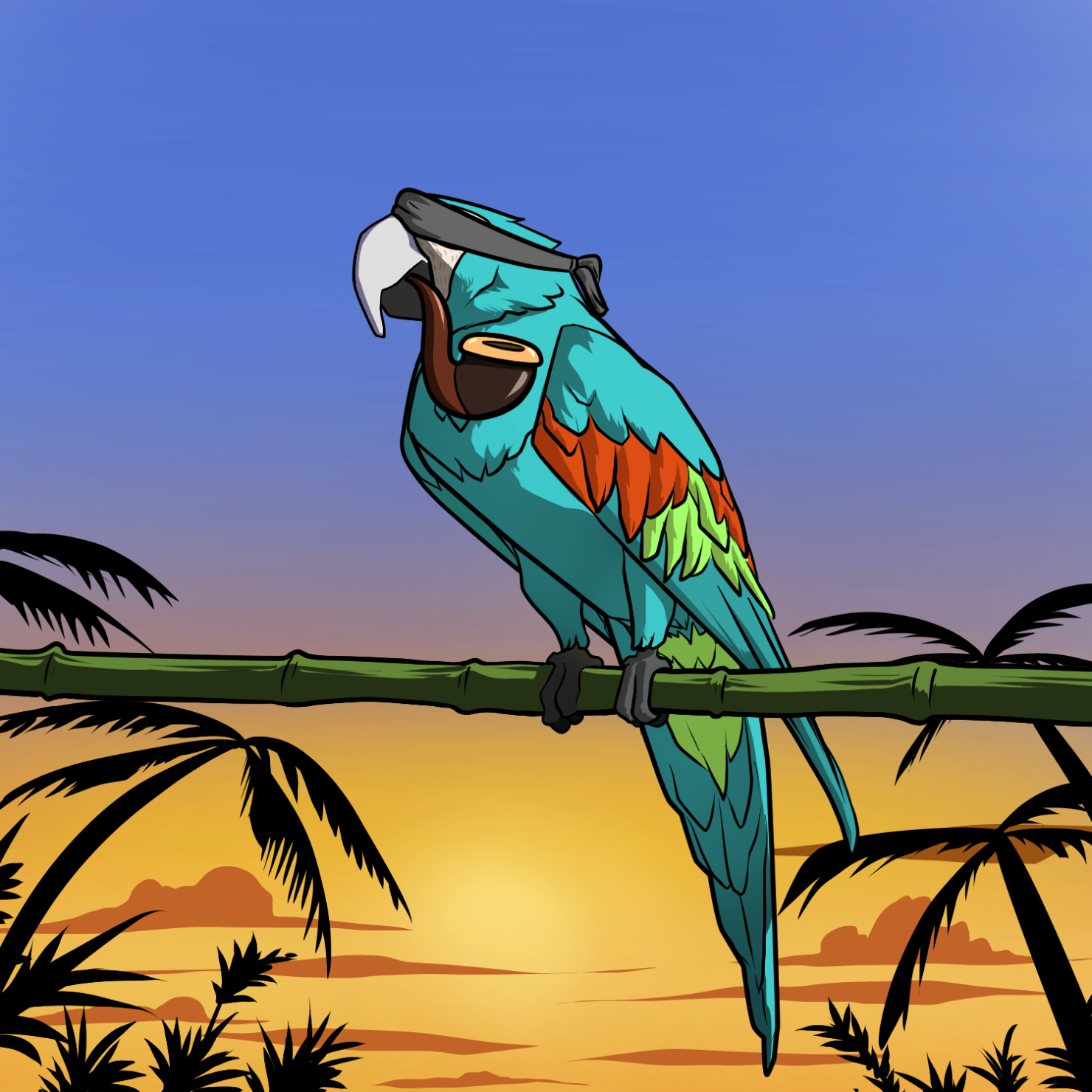 Proper Parrot Tree Club #100