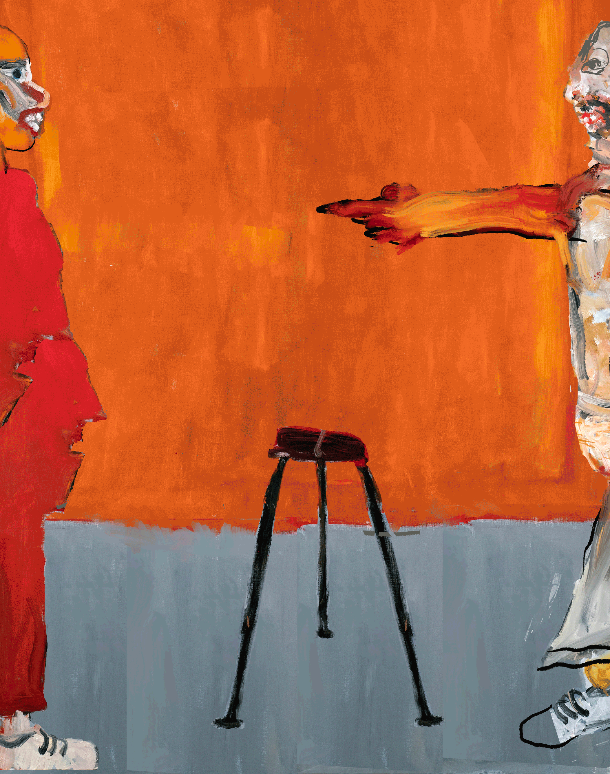 THREE LEGS EXPLOSION: HAFFTKA