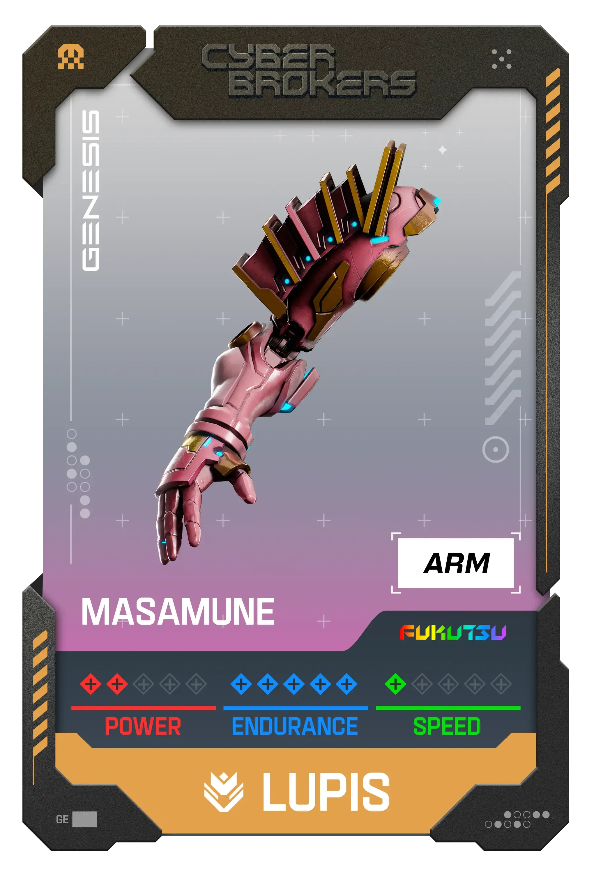 Masamune Lupis Arm