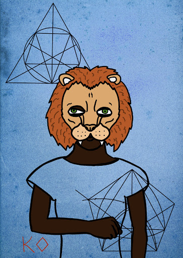 Lion King of Diamonds