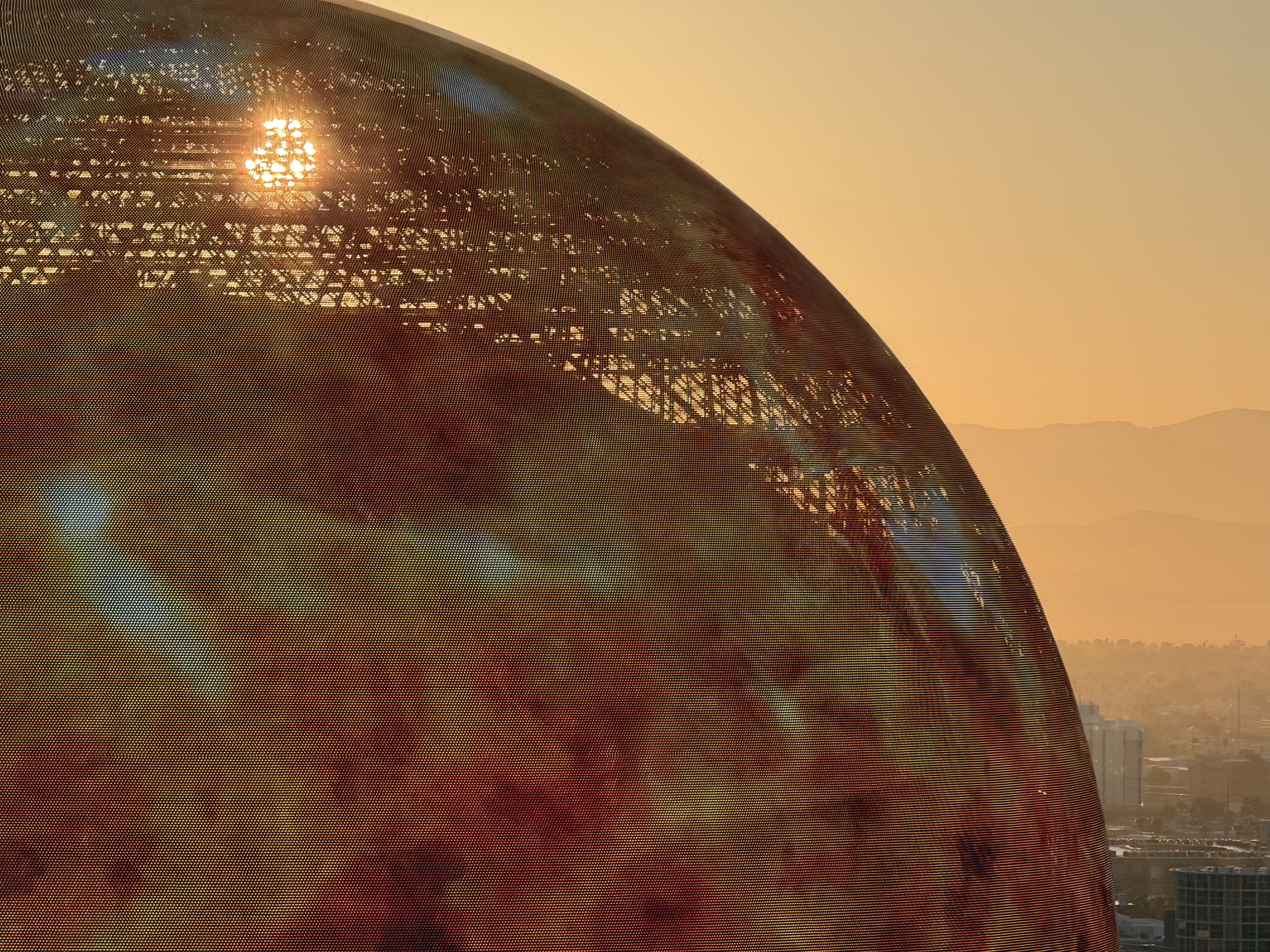 The Sphere at Sunrise (Las Vegas, 2025)
