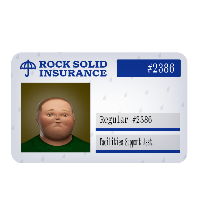 10.75 Ⓡ / week, Rock Solid Insurance