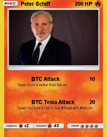 Peter Schiff BTC Card