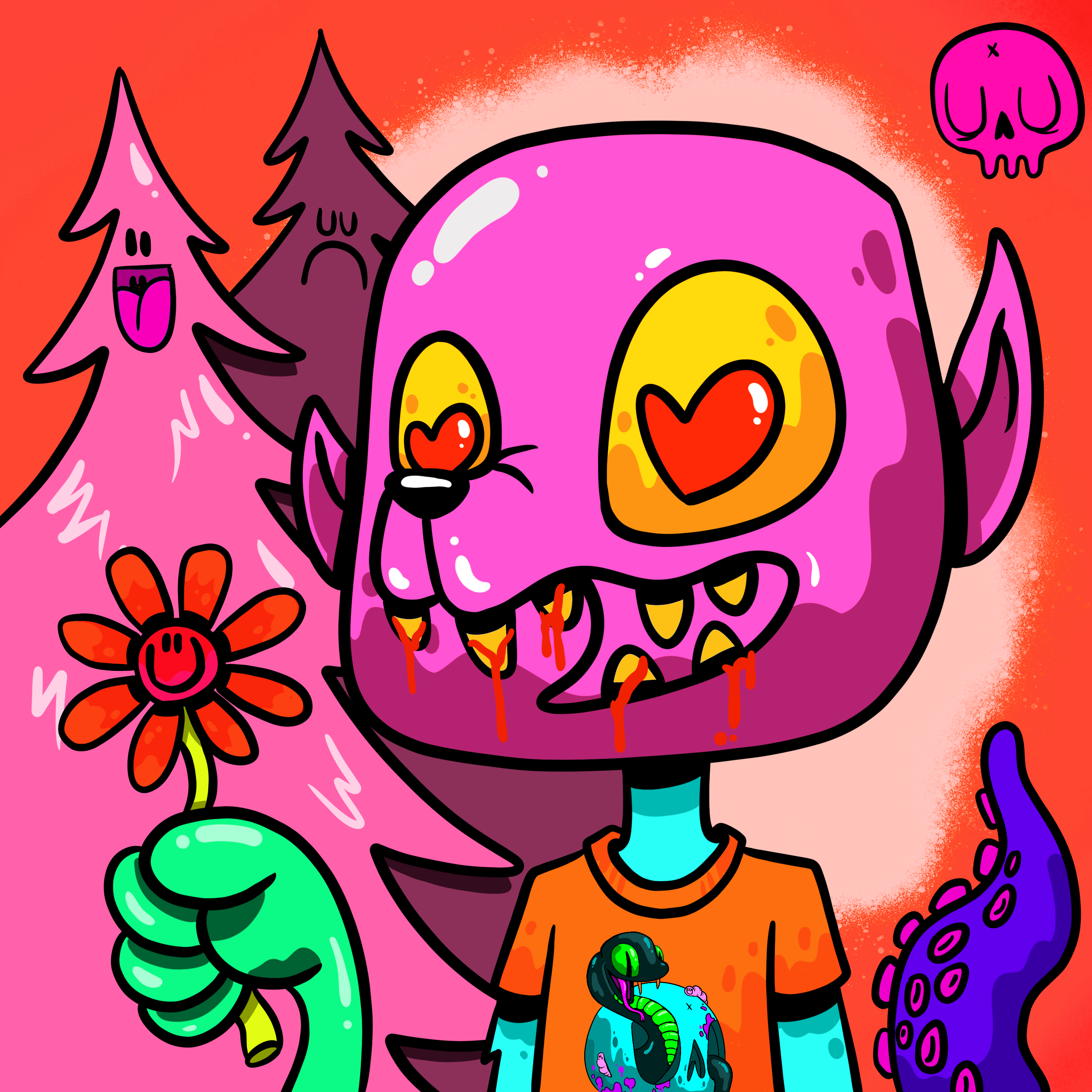 GHOST SKULLS #1151