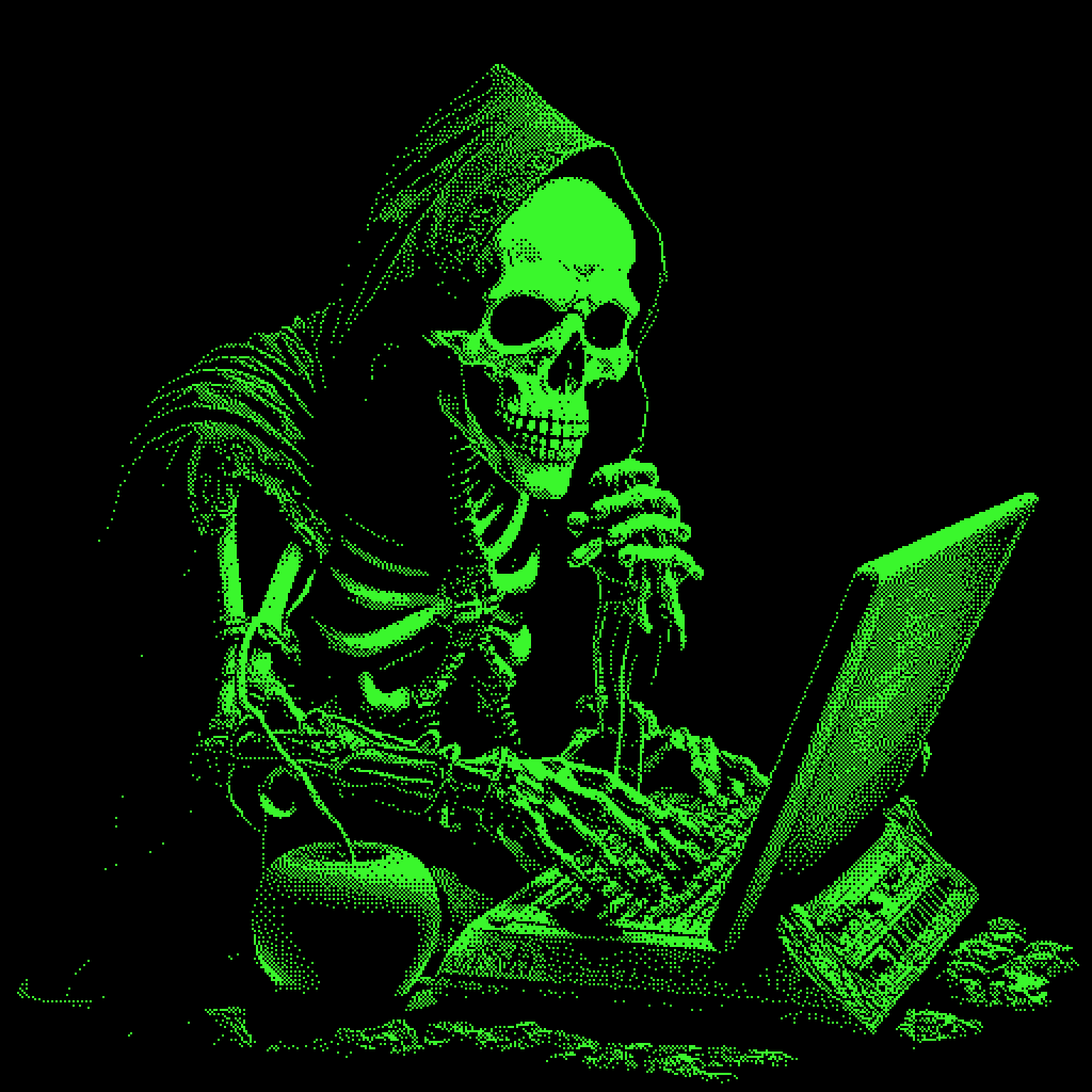 Skeleton IBM ghost