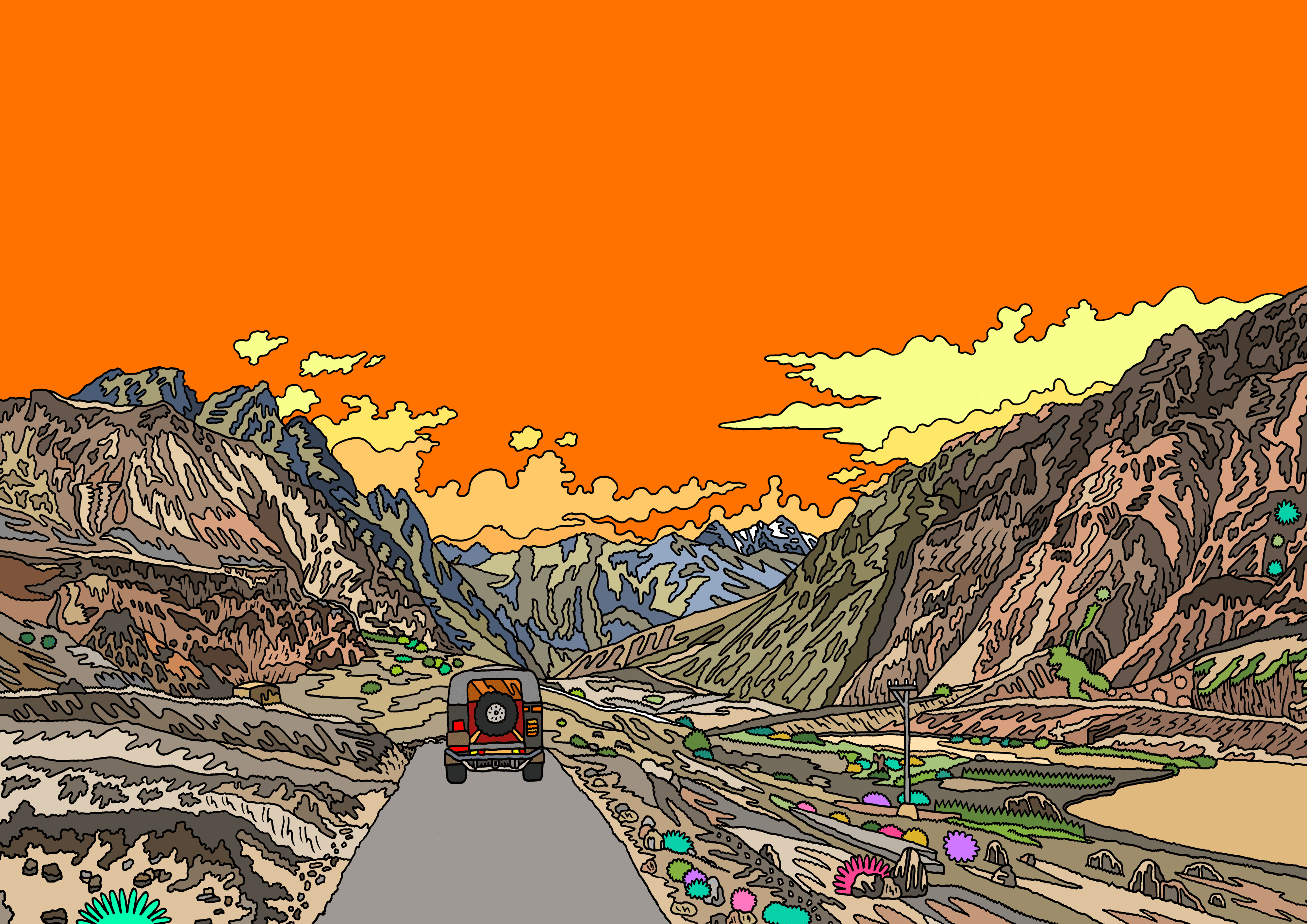 #69 Road to Nubra Valley