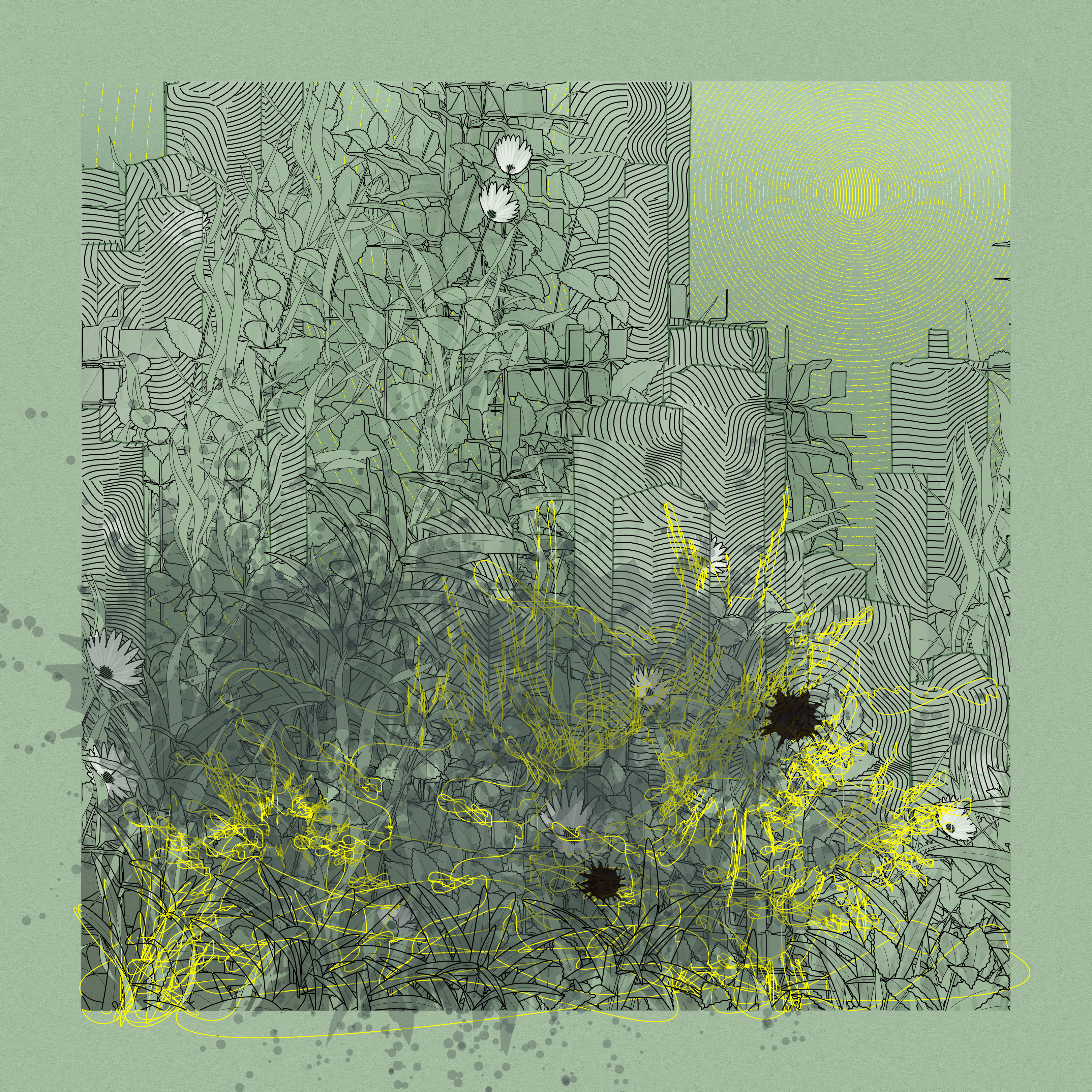 Landscape with Carbon Capture #2807