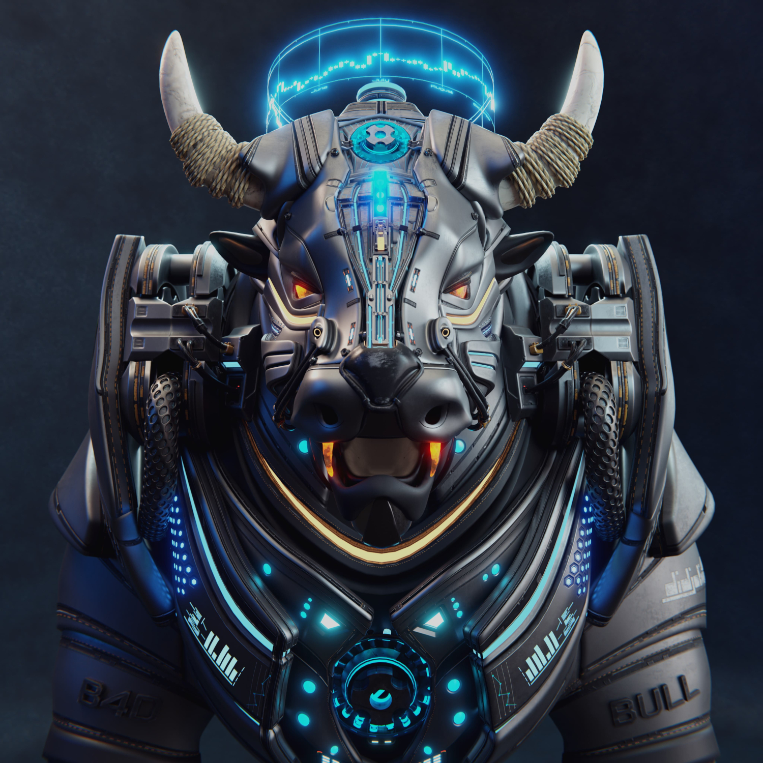 B4D BULL #372