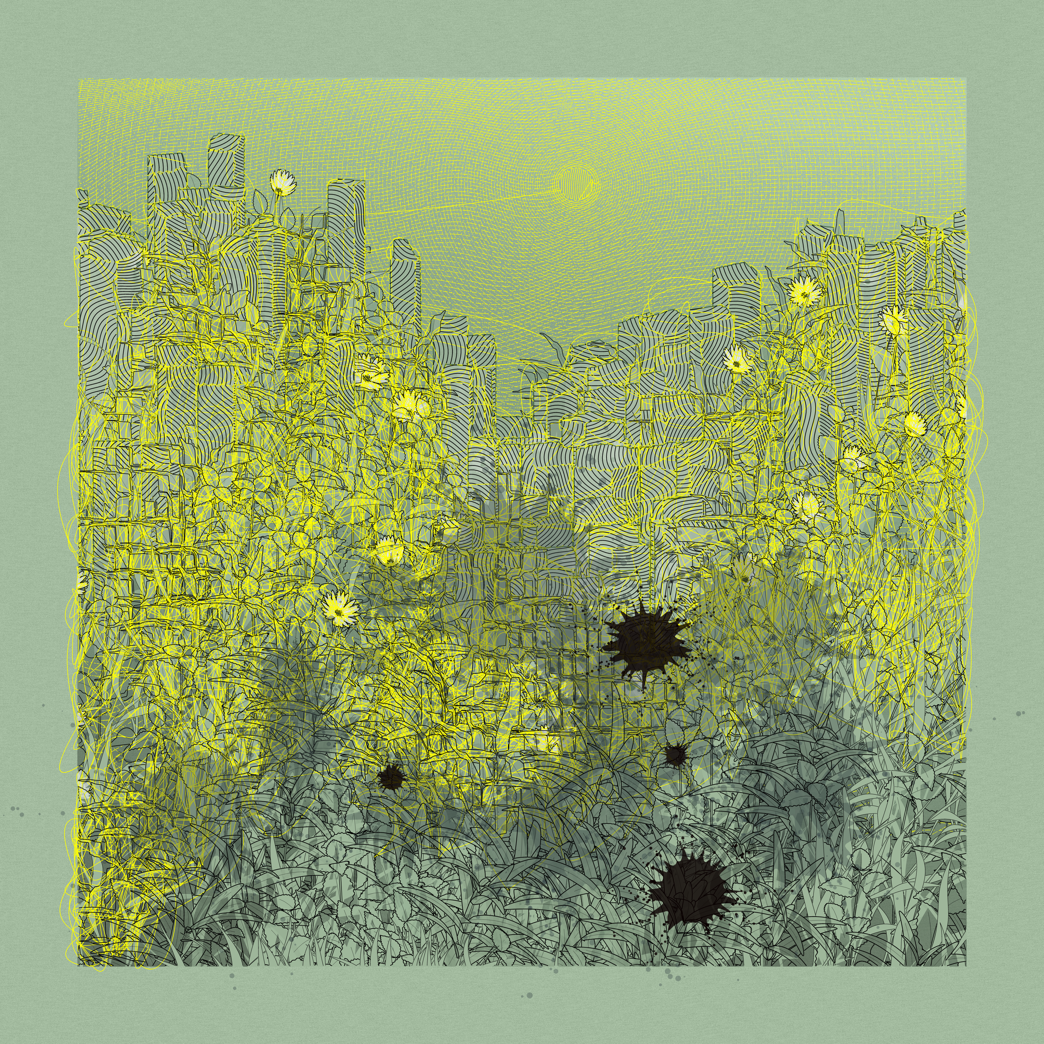 Landscape with Carbon Capture #6218