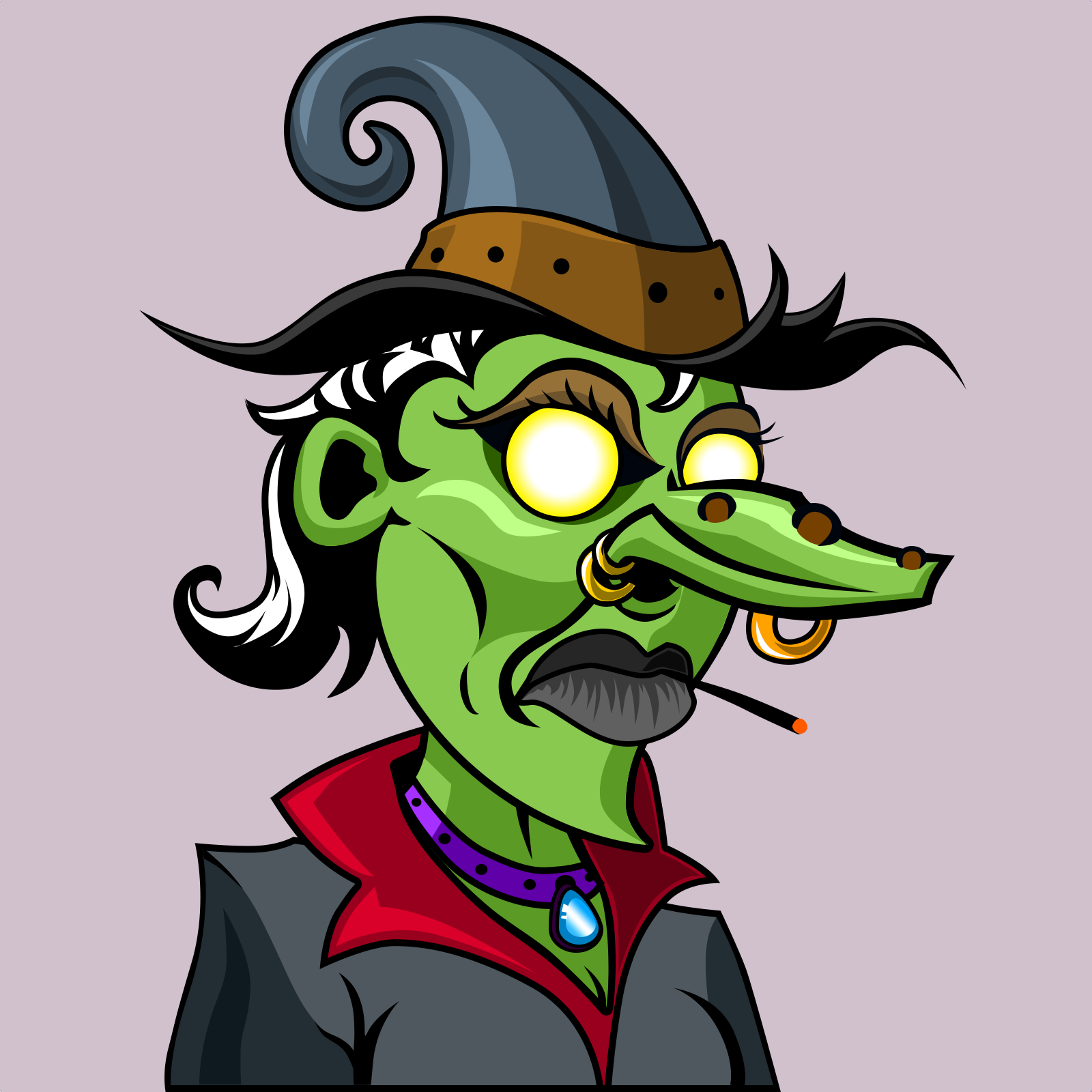 Witch #1595 Gertrude Wolfbane