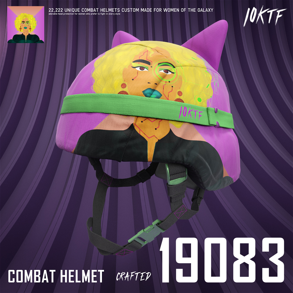Galaxy Combat Helmet #19083