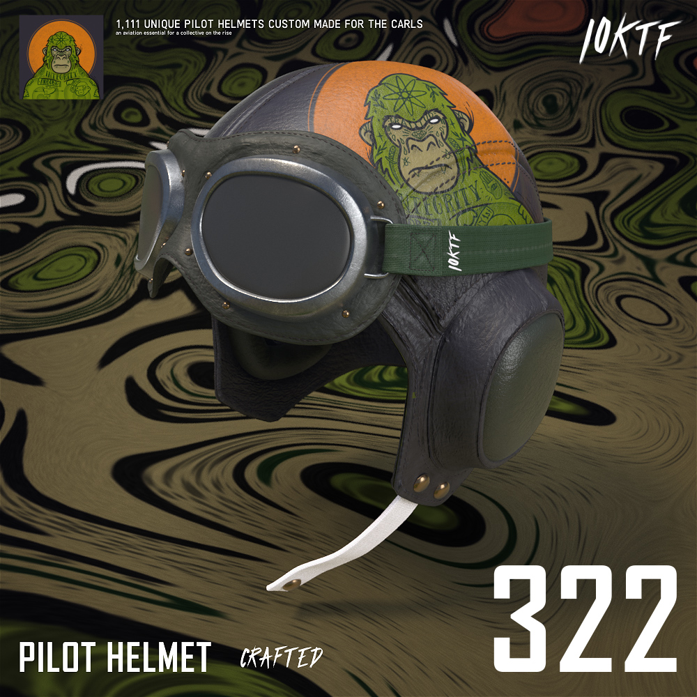 Tat Pilot Helmet #322