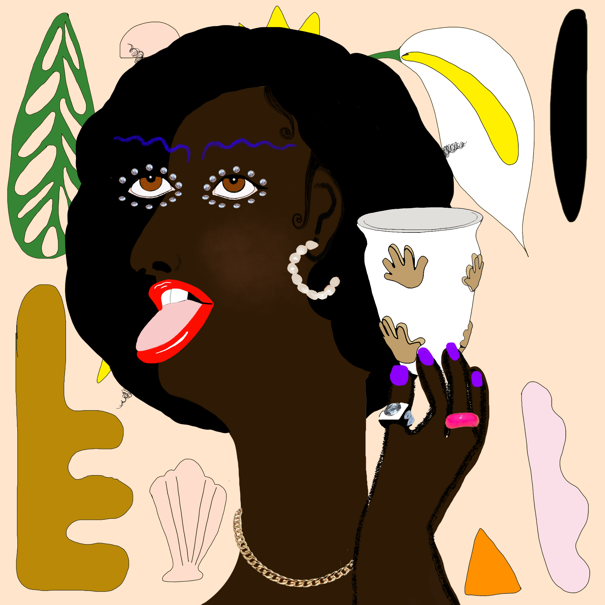 Women with Vases #17