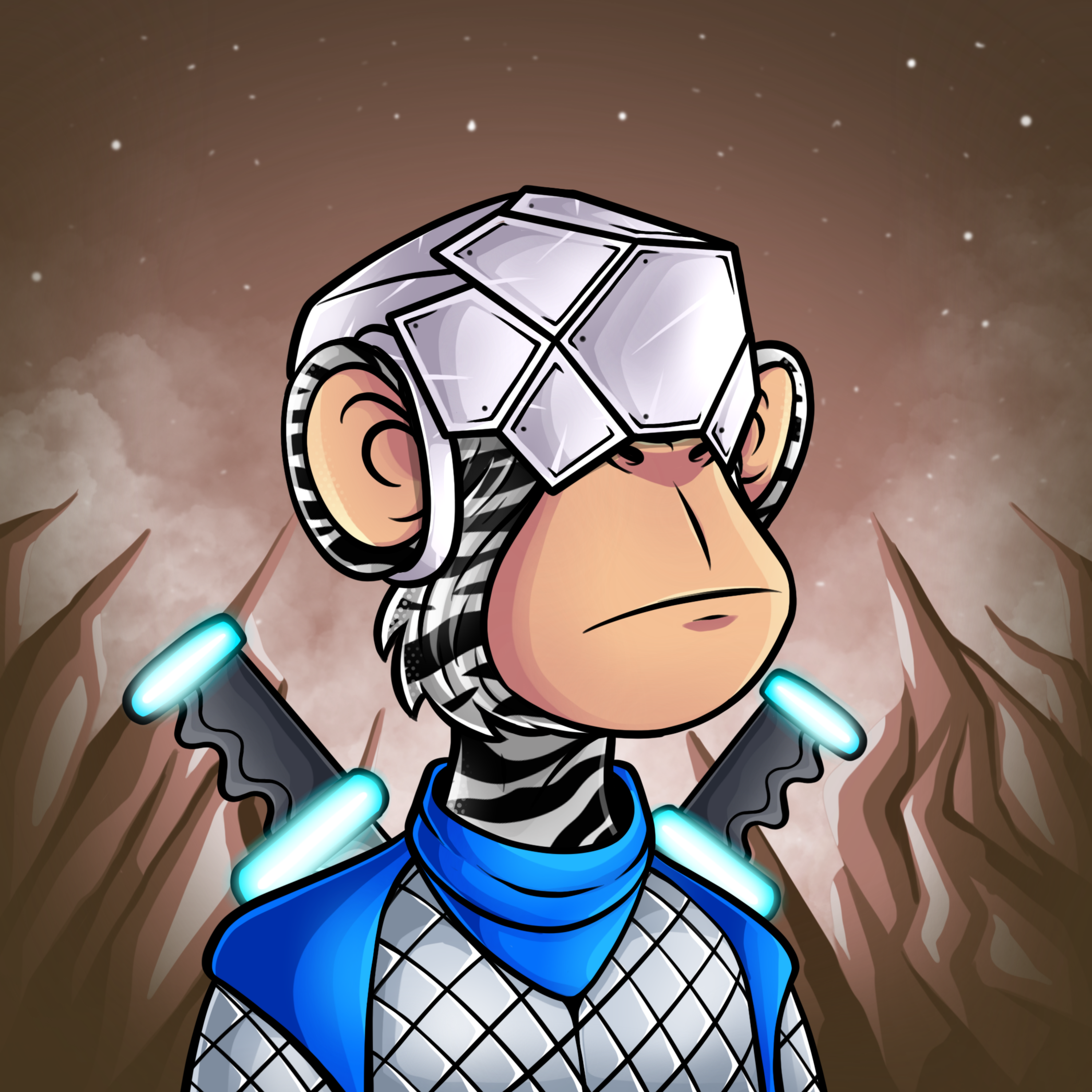 Apes In Space #5435