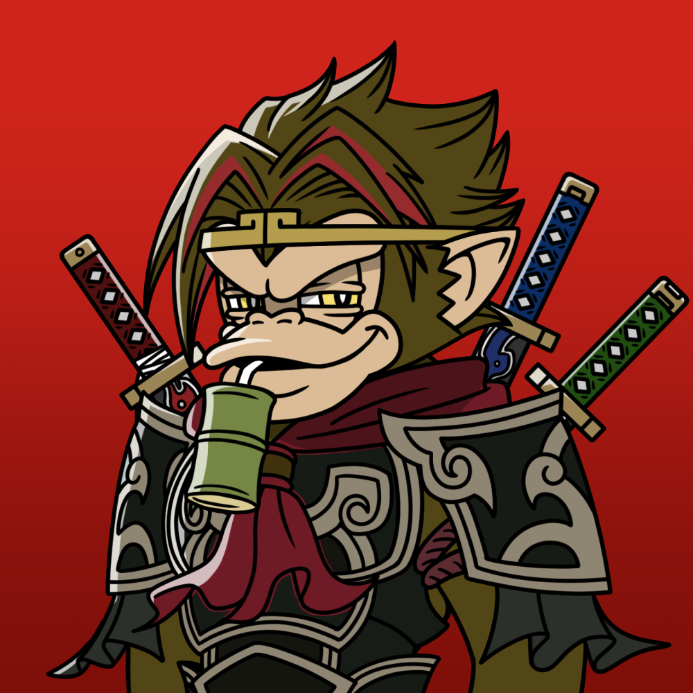 Neo Samurai Monkey #3066