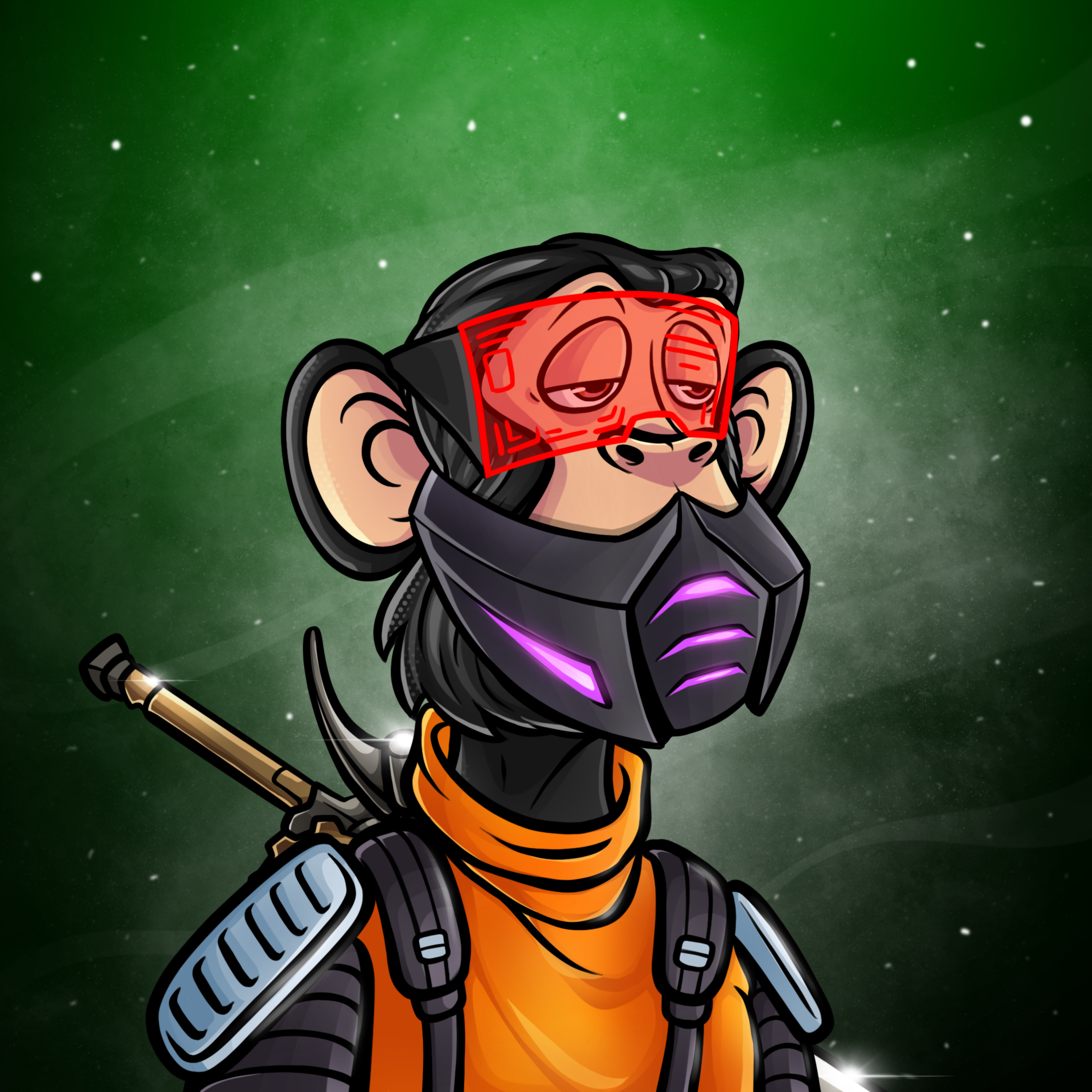 Apes In Space #7871