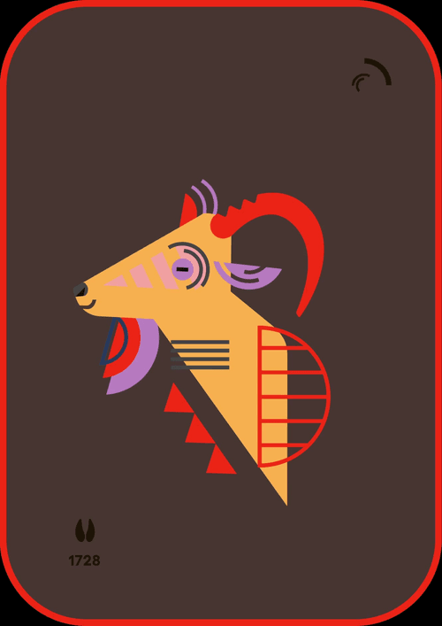 Happy Goat #1728