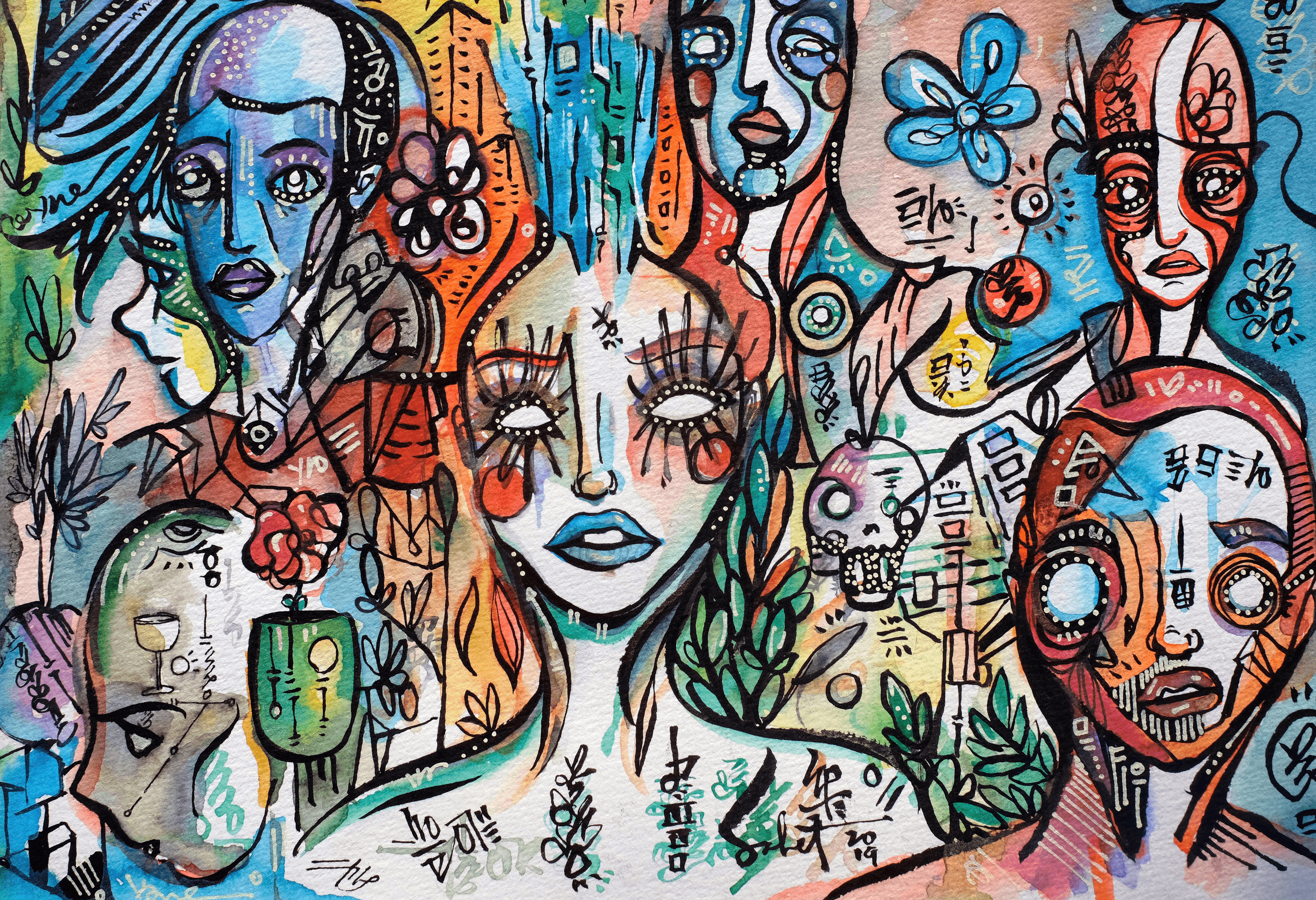 1 OF 1 / ALWAYS HERE 2019 SABET / SKETCHBOOK 1