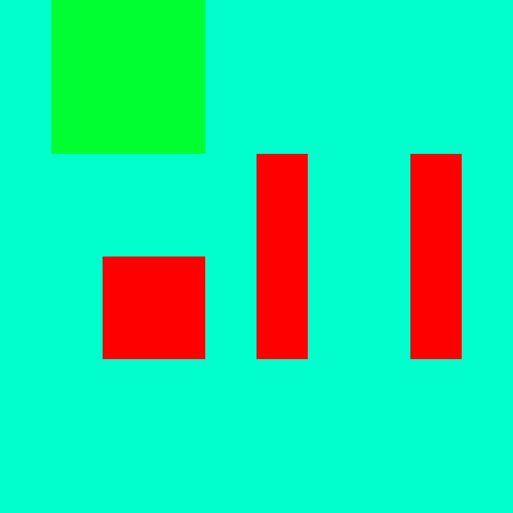 Rainbow Blocks by Andreotti #161