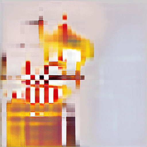 Flaming Glitch skullGAN (23/128)