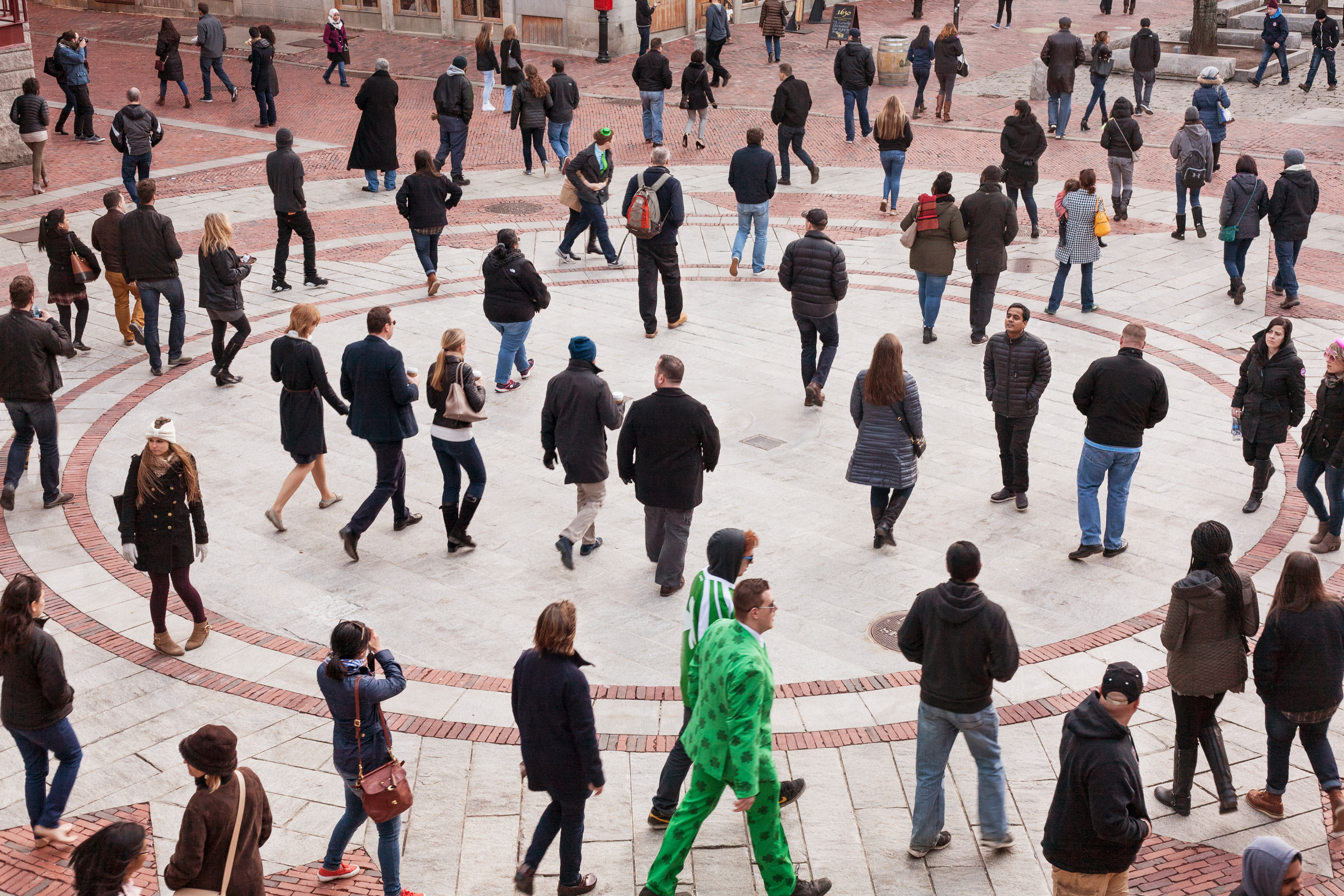 Quincy Market, Early Spring