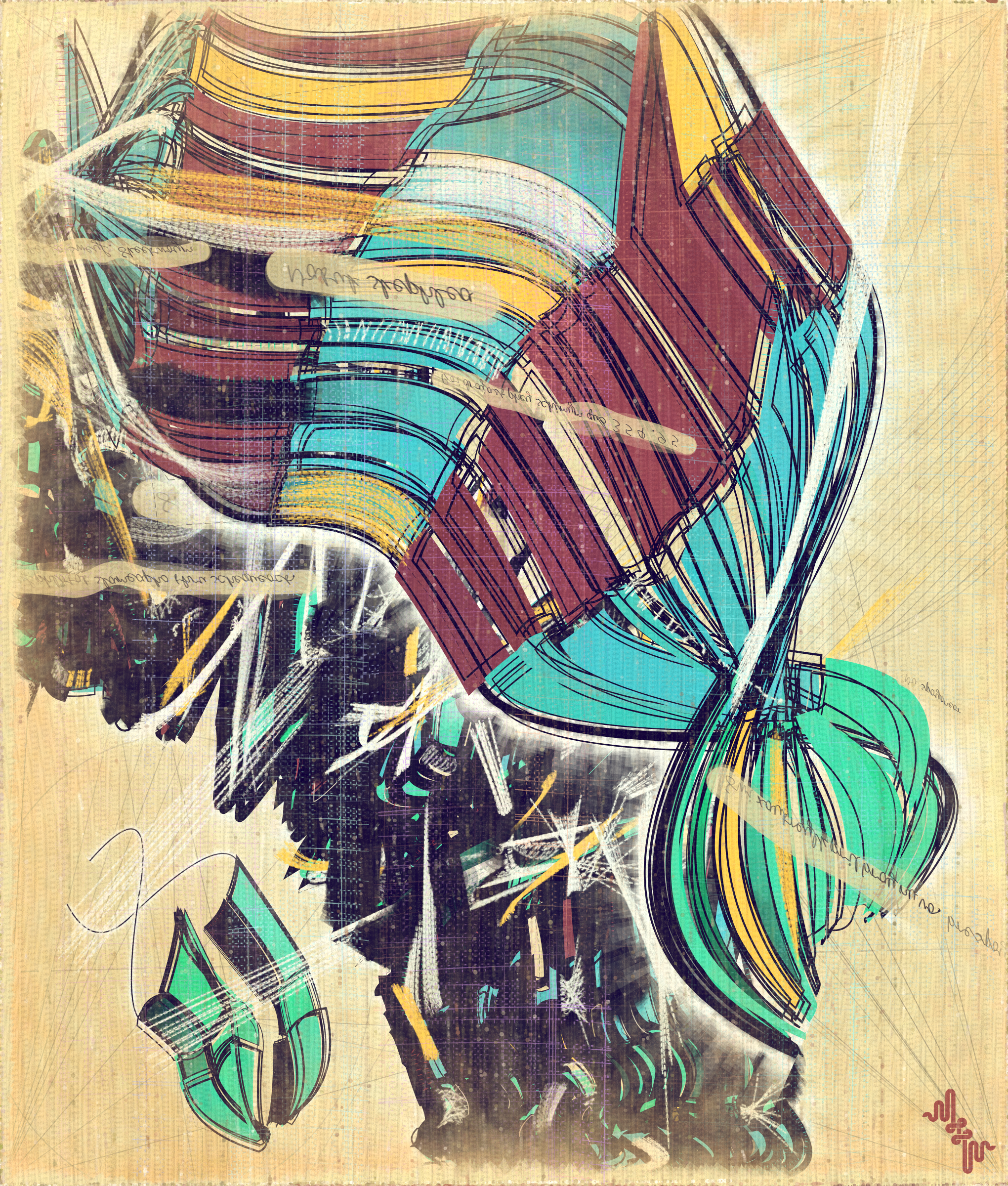 Amplitudes of Canvas #207