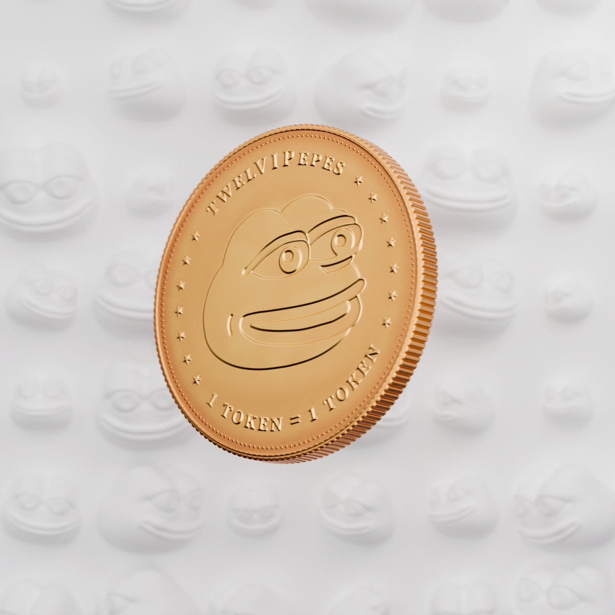 TwelVIPepes Bronze Coin