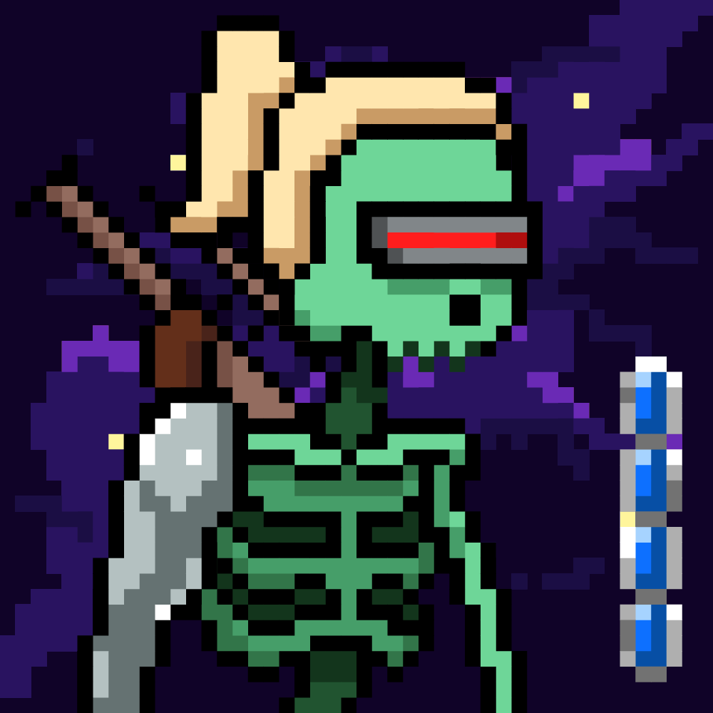 Ordinal Ladies Skull #6279