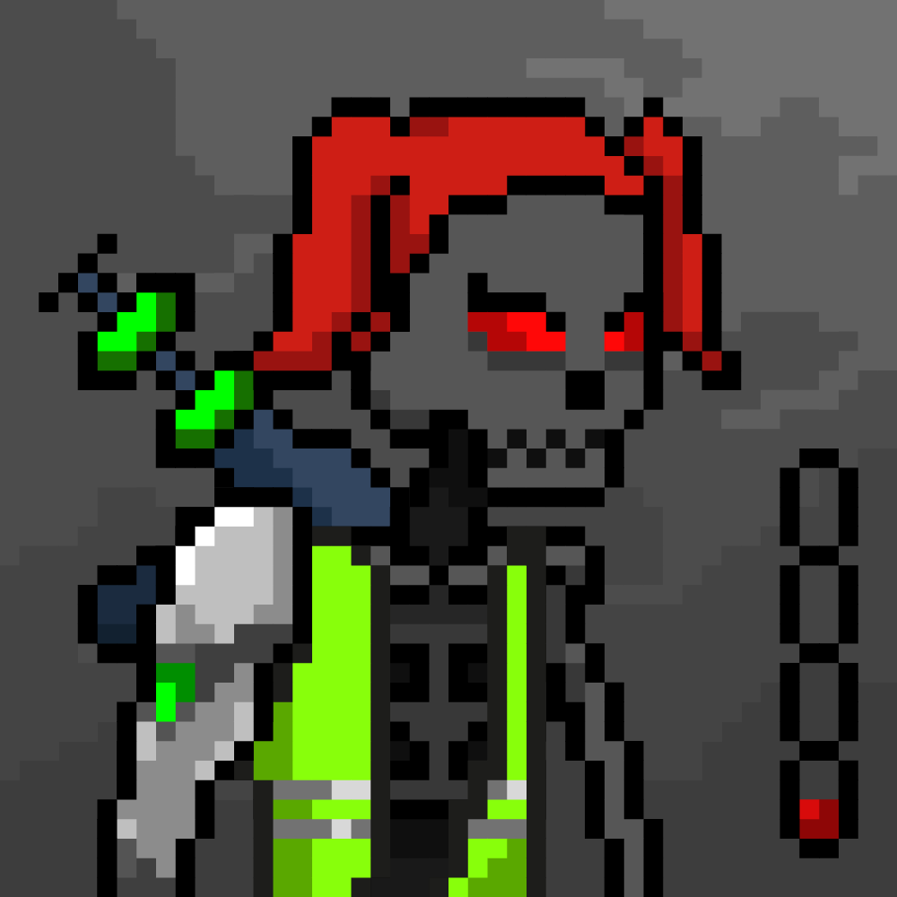 Ordinal Ladies Skull #6287