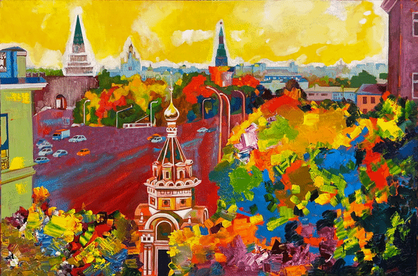 Kremlin#1 includes real painting!