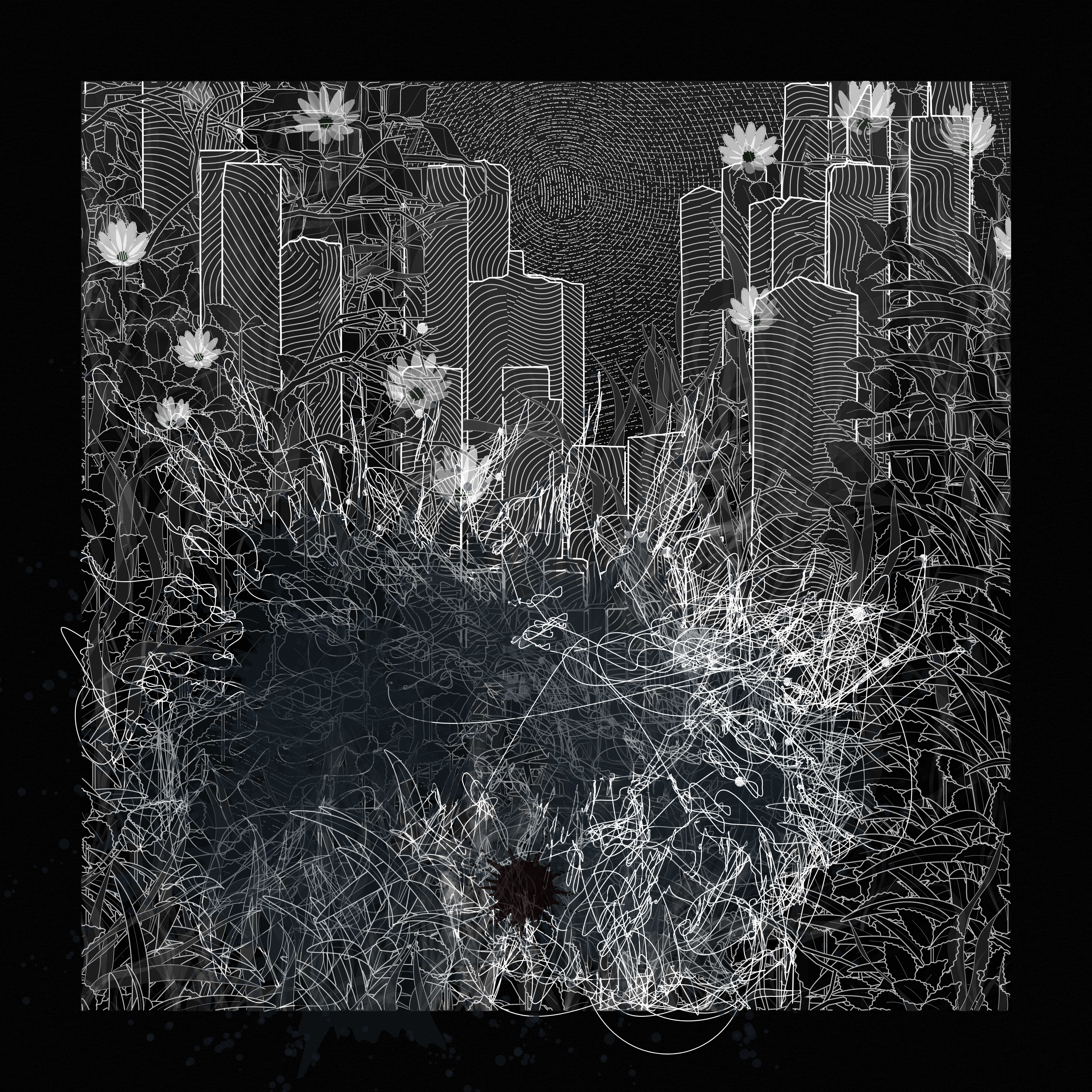 Landscape with Carbon Capture #3201