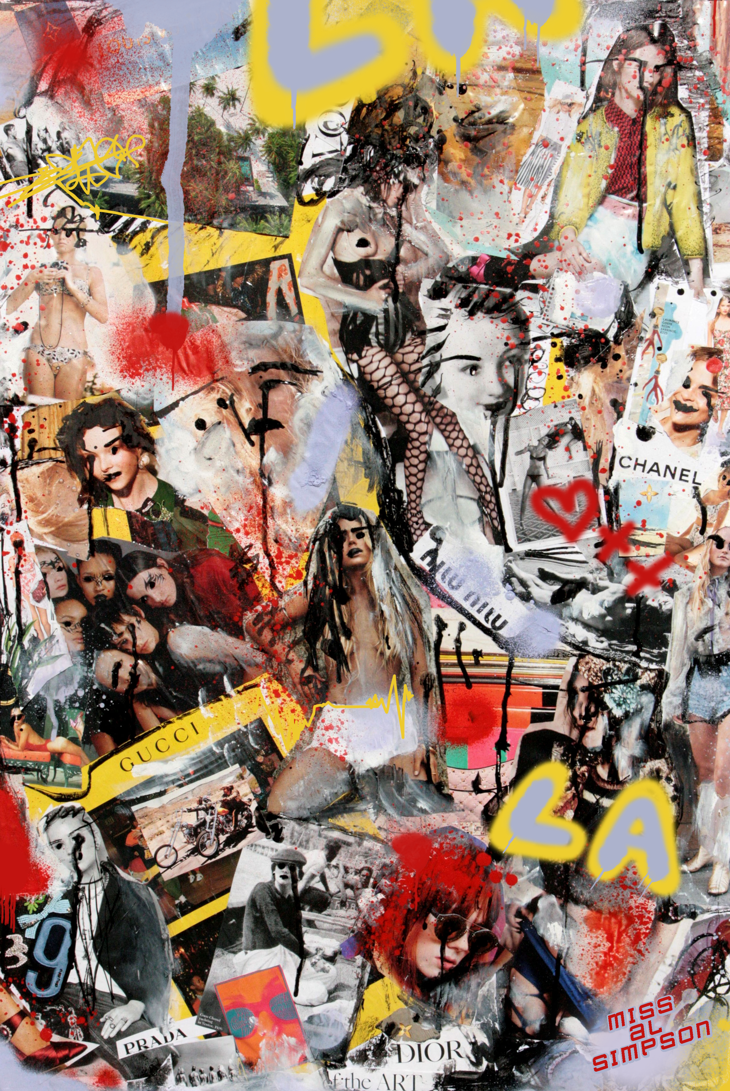 LA GRAFFITI WALL