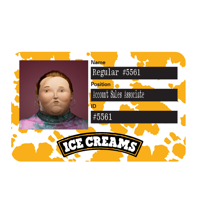 24.75 Ⓡ / week, Ice Creams