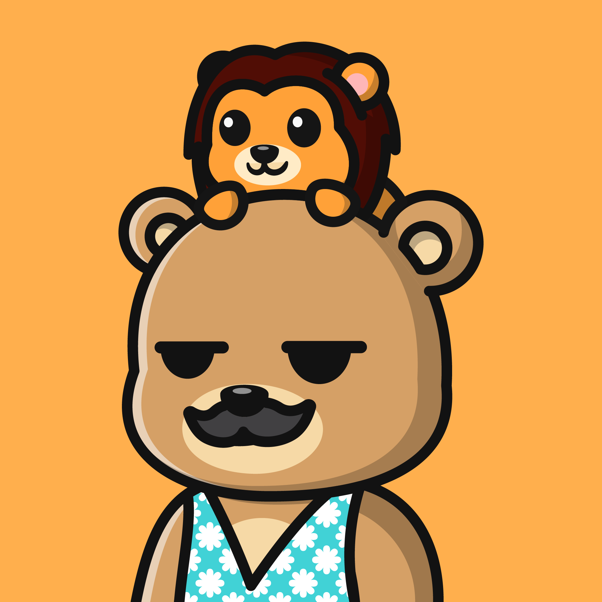 Summer Bear #1337