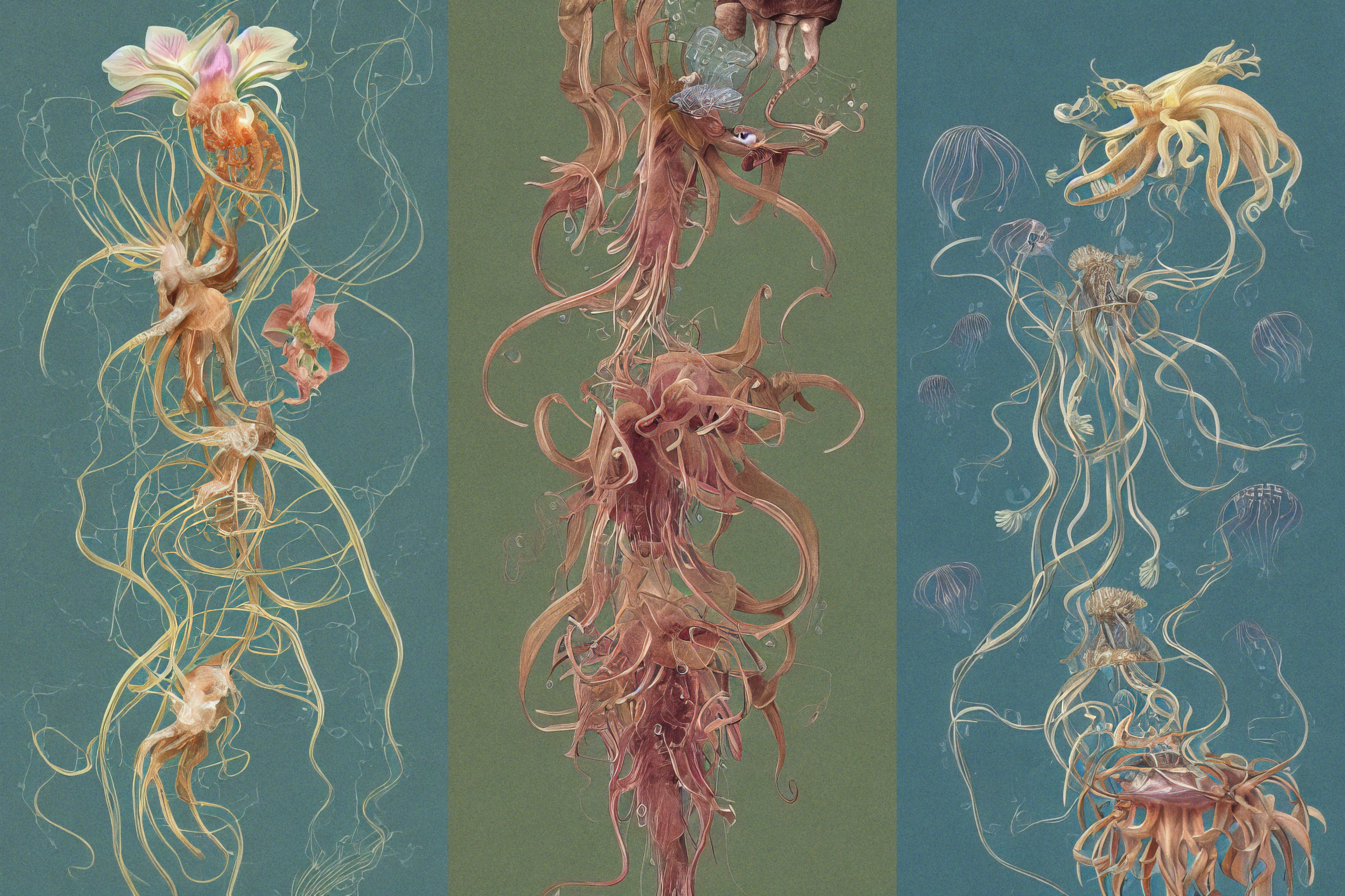 three states of imitated desiccation #42