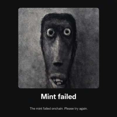 Mint Failed