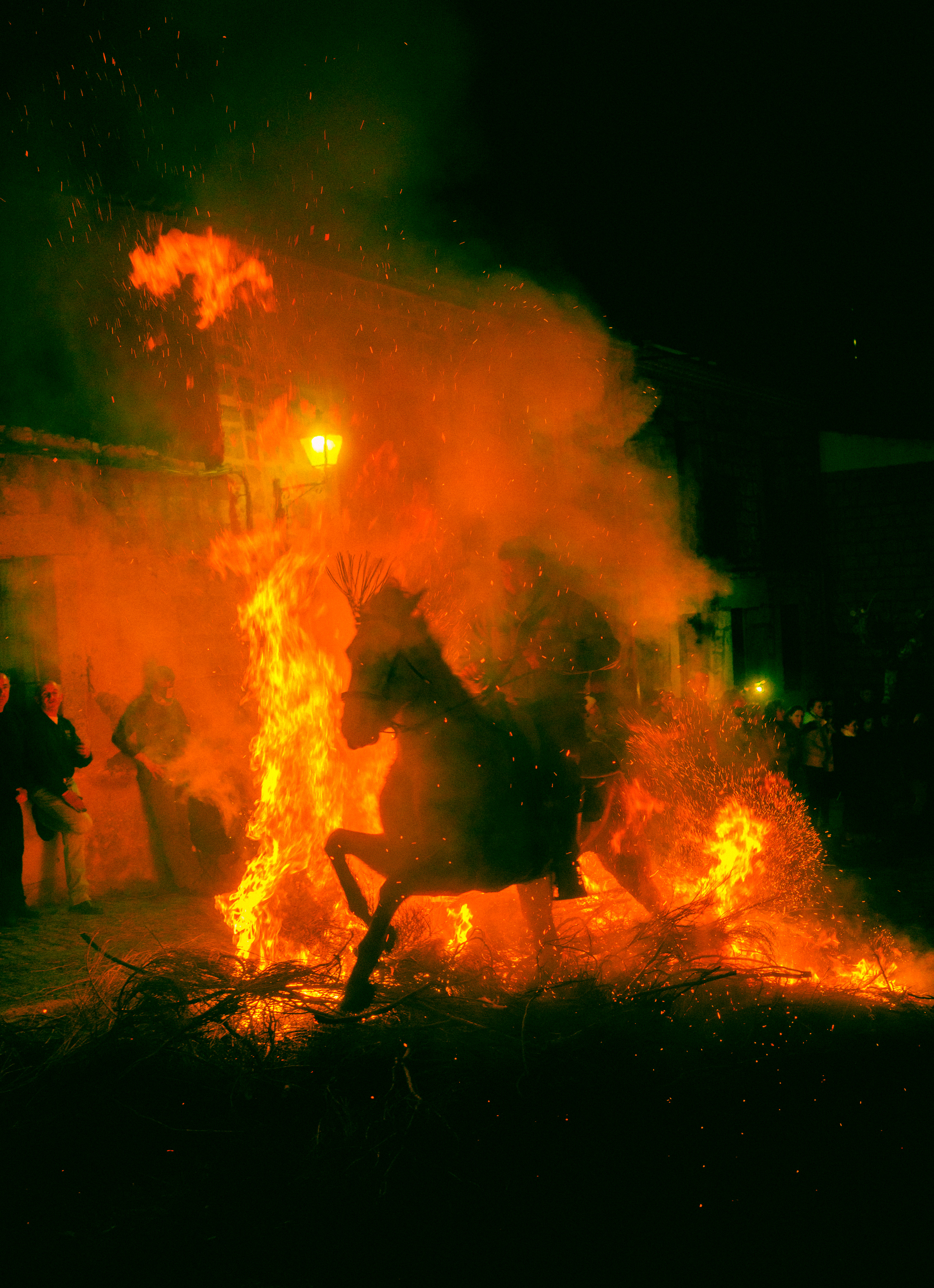 Las Luminarias: Through the Flames