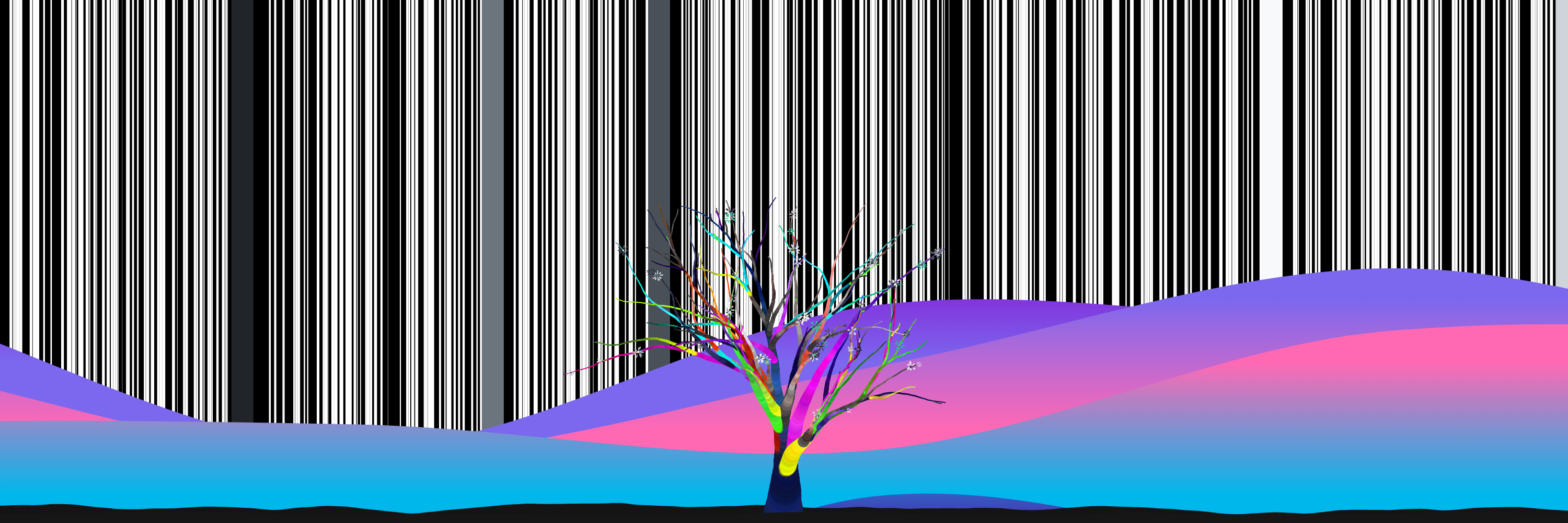 Coded Flowering Banner #077