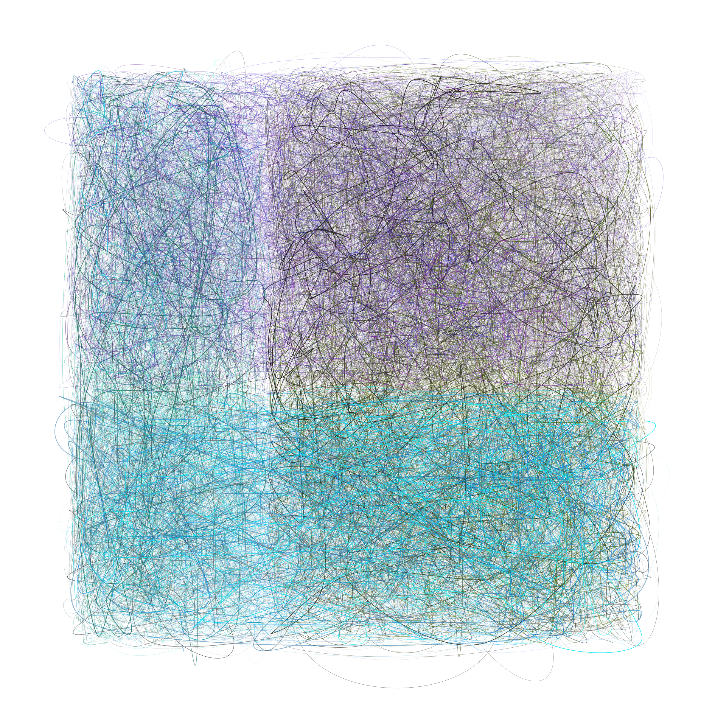 Scribbled Boundaries #106