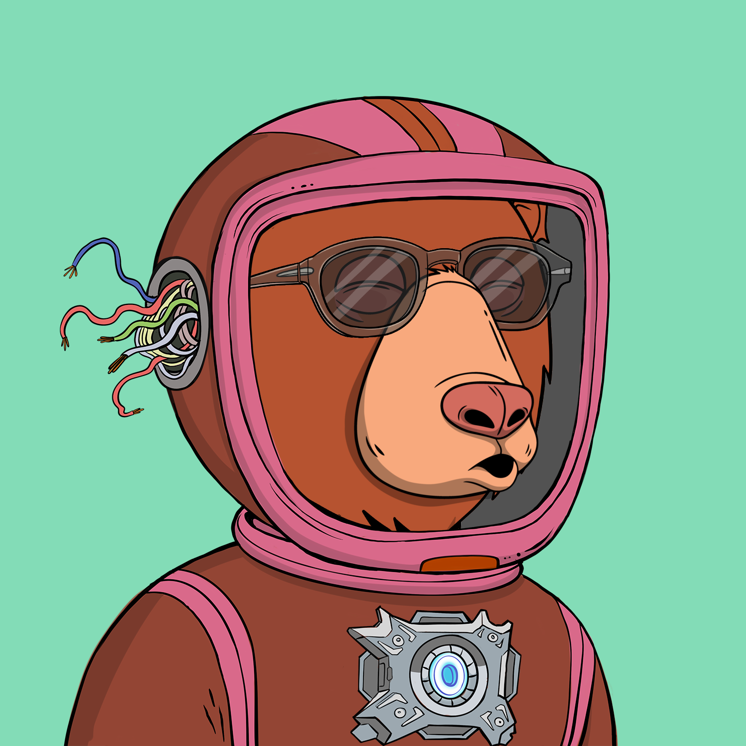 Okay Space Bear #1569