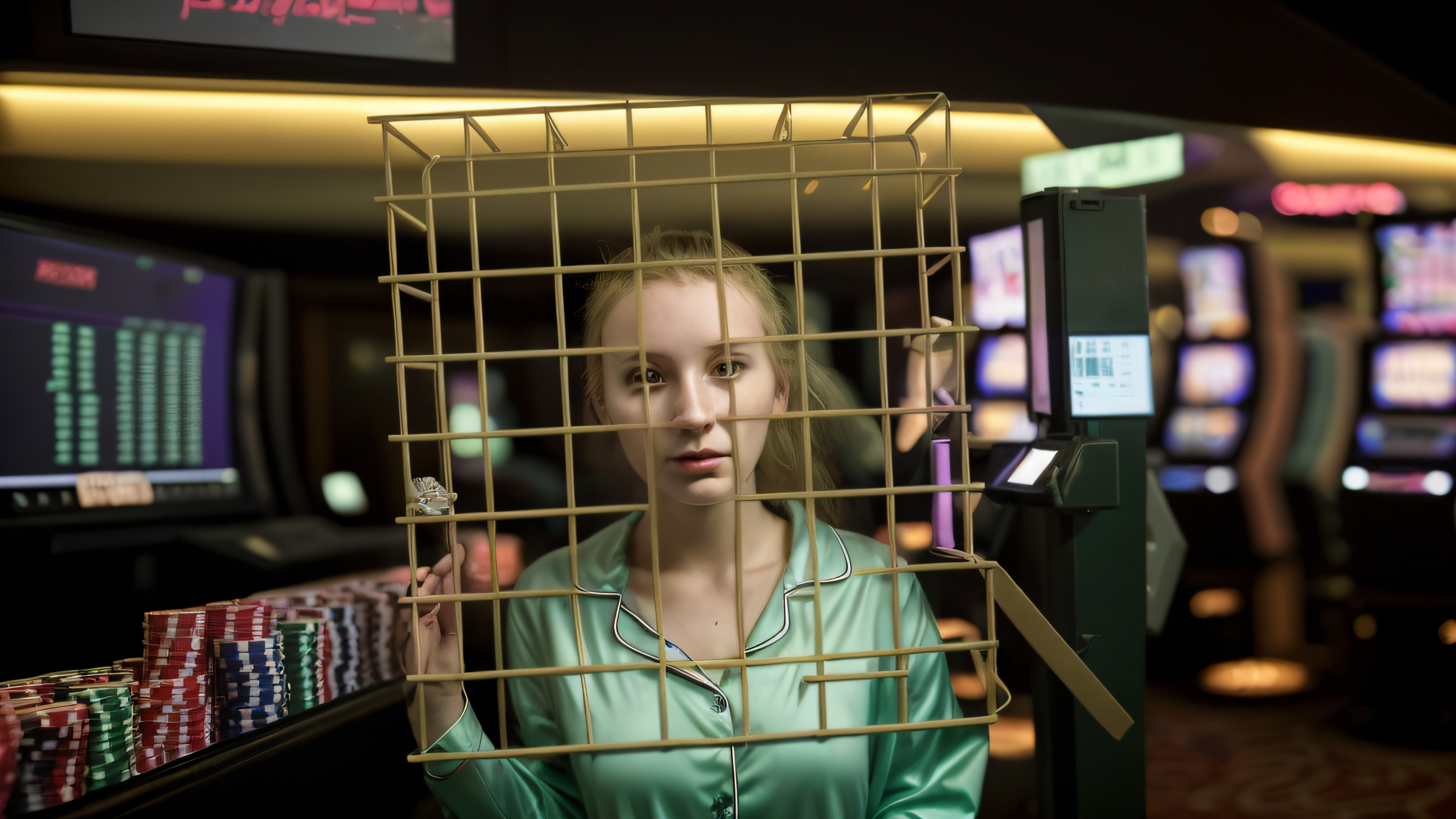 trapped in a cage #3