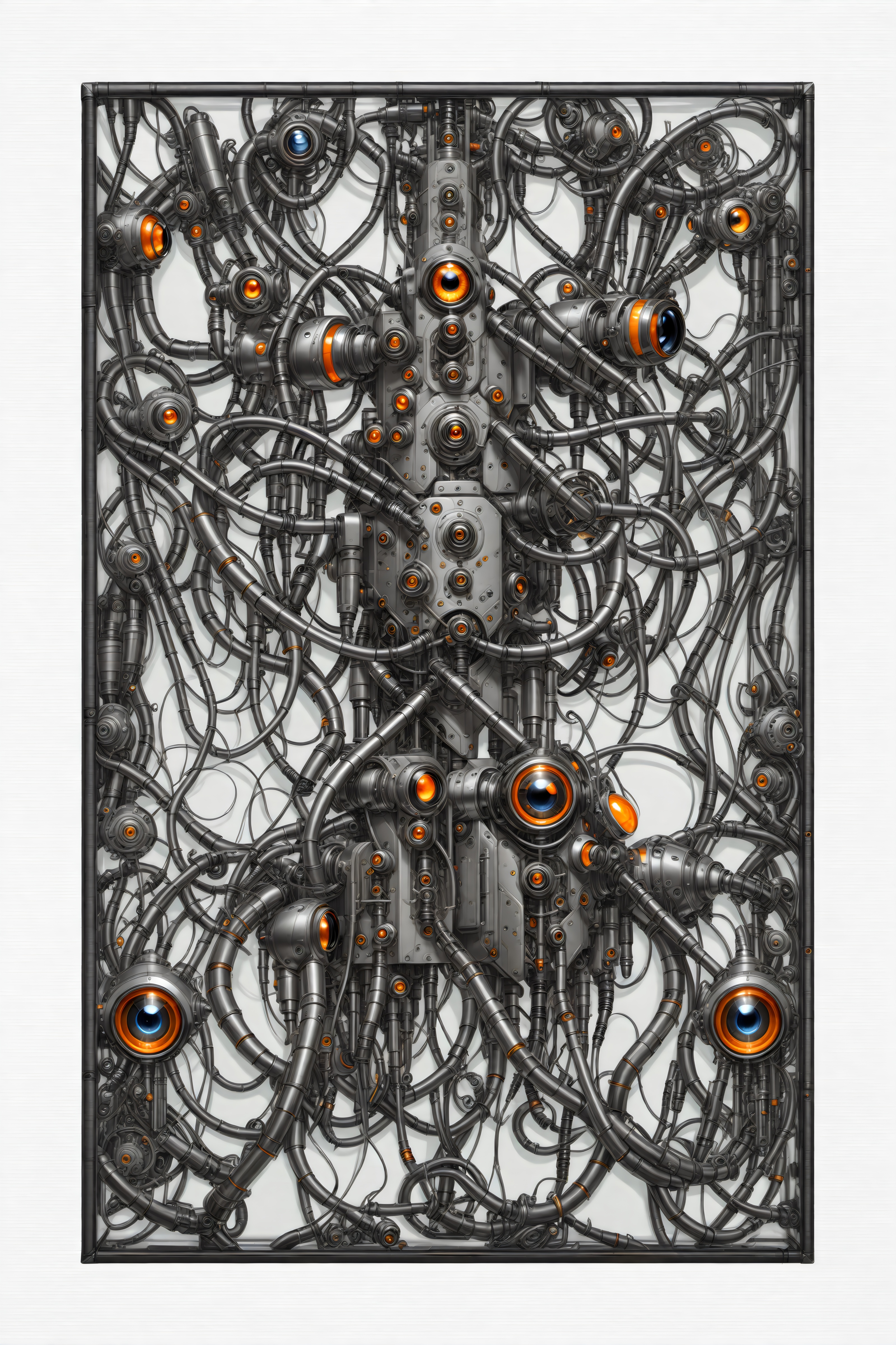 UBK #73 Orange Insects