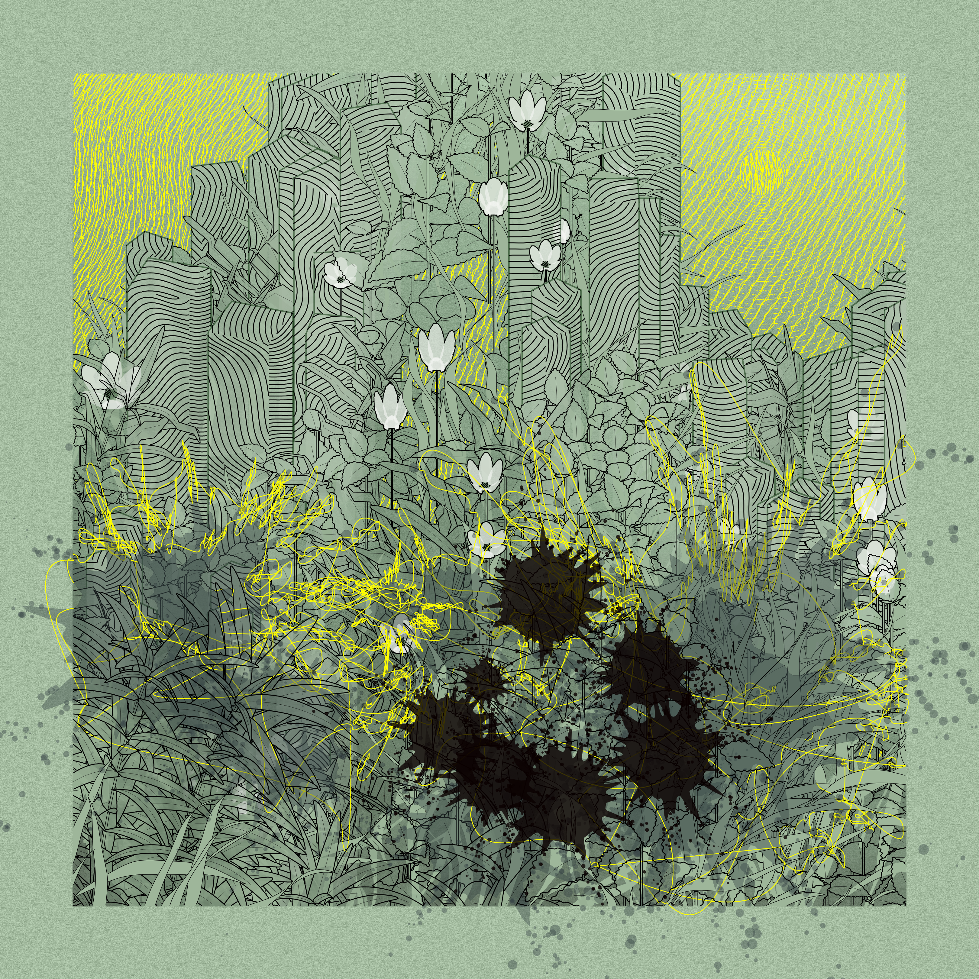 Landscape with Carbon Capture #4263