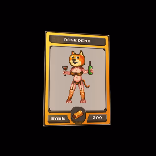 [Gold] Doge Demi - #73 of 200