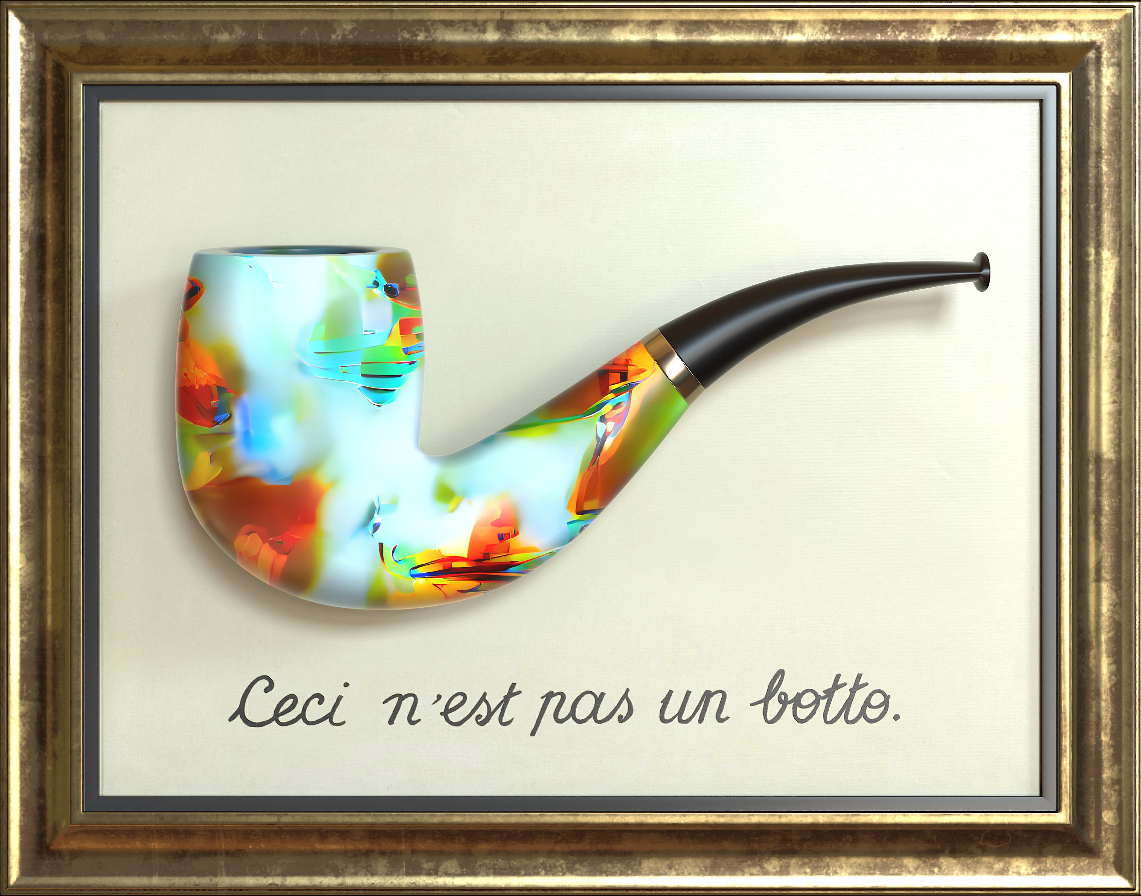 Parachute Argillaceous Pipe