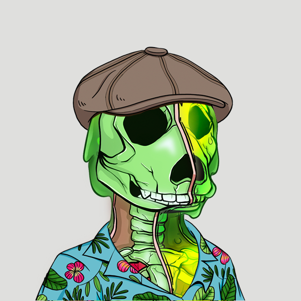 Zombie Okay Bear #3498