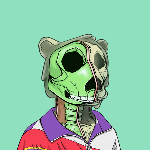 Zombie Okay Bear #3501